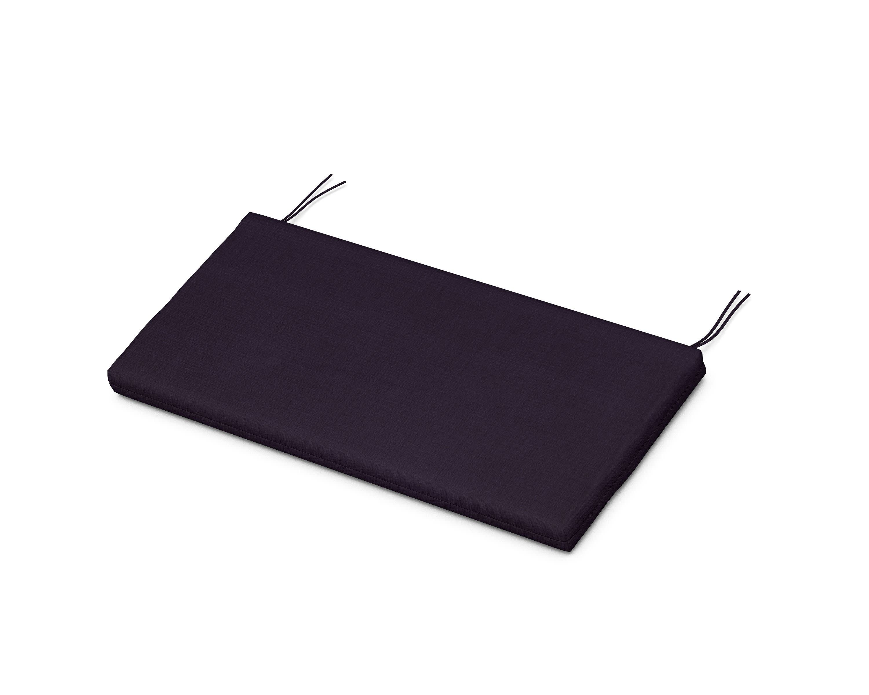 Kids Bench Seat Pad in Navy Linen