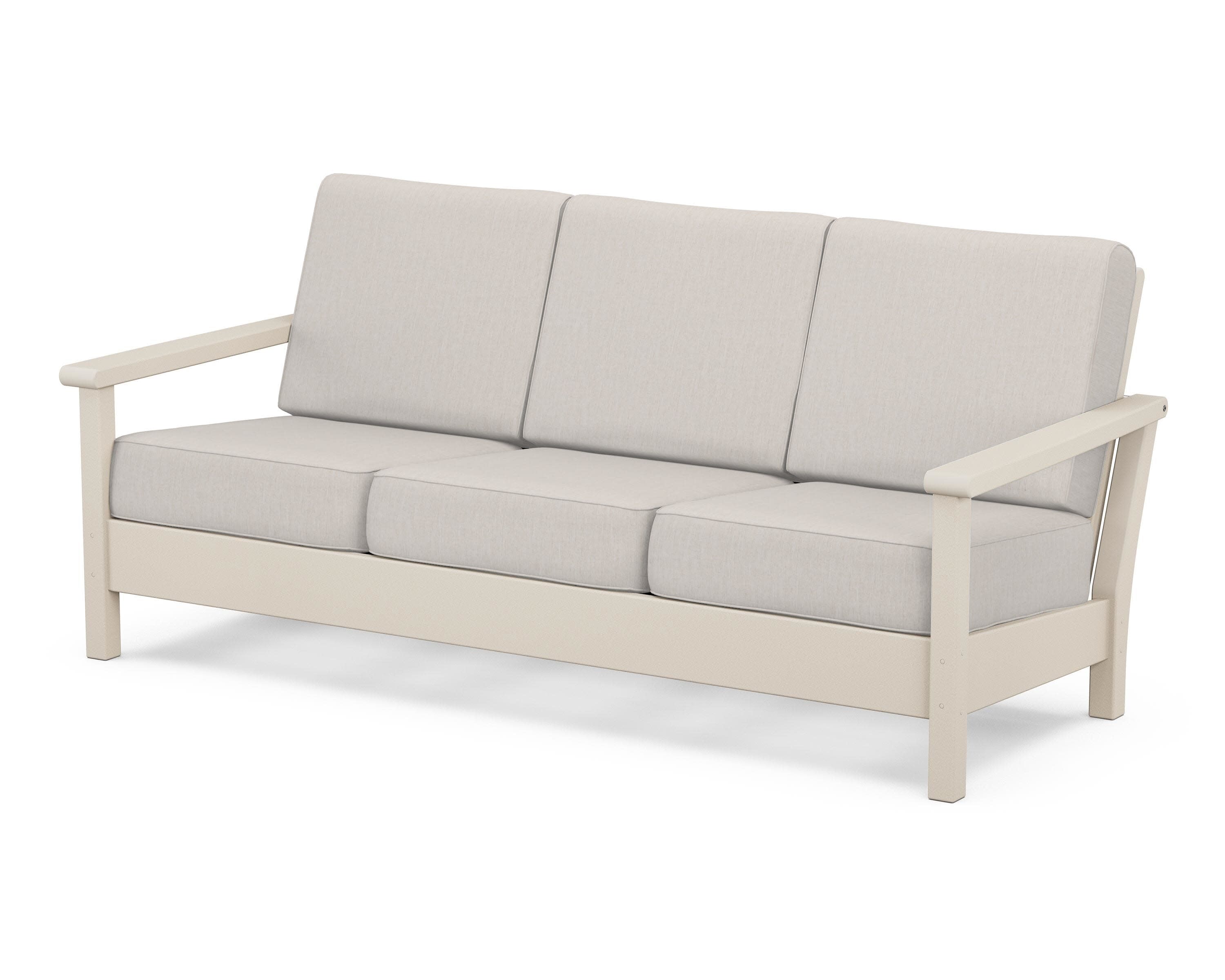 Harbour Deep Seating Sofa in Sand / Cast Ash