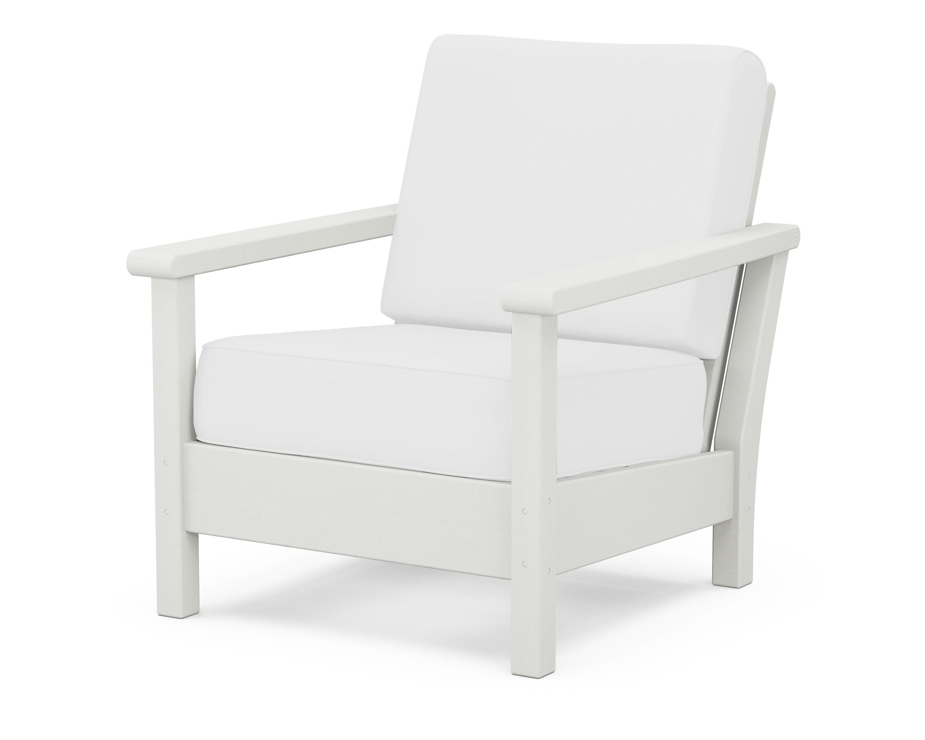 Harbour Deep Seating Chair in Vintage White / Natural