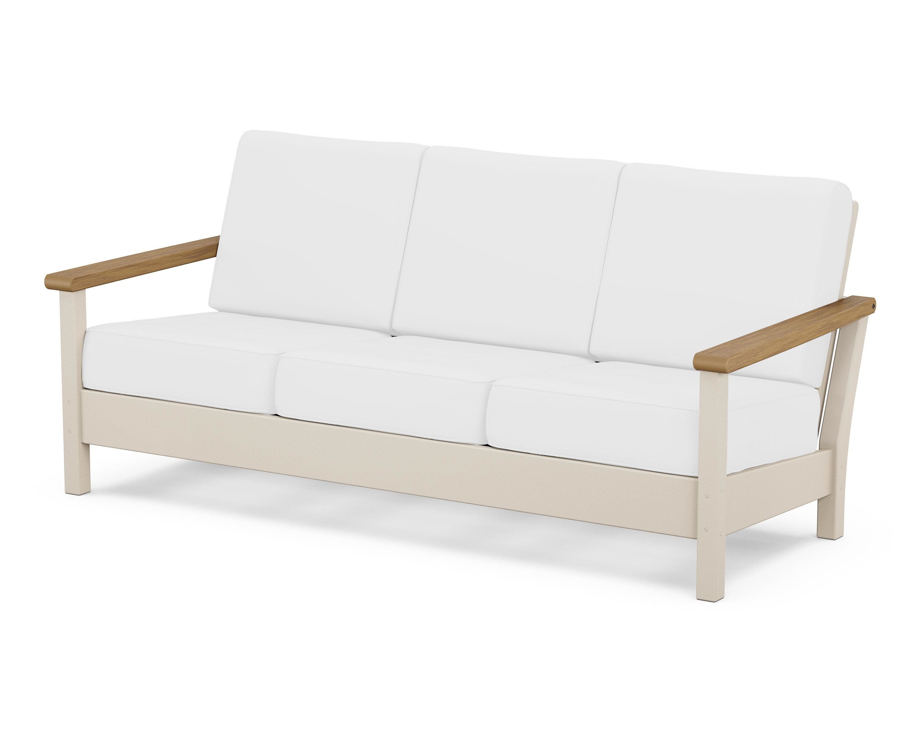 Harbour Deep Seating Sofa in Sand / Natural / Natural