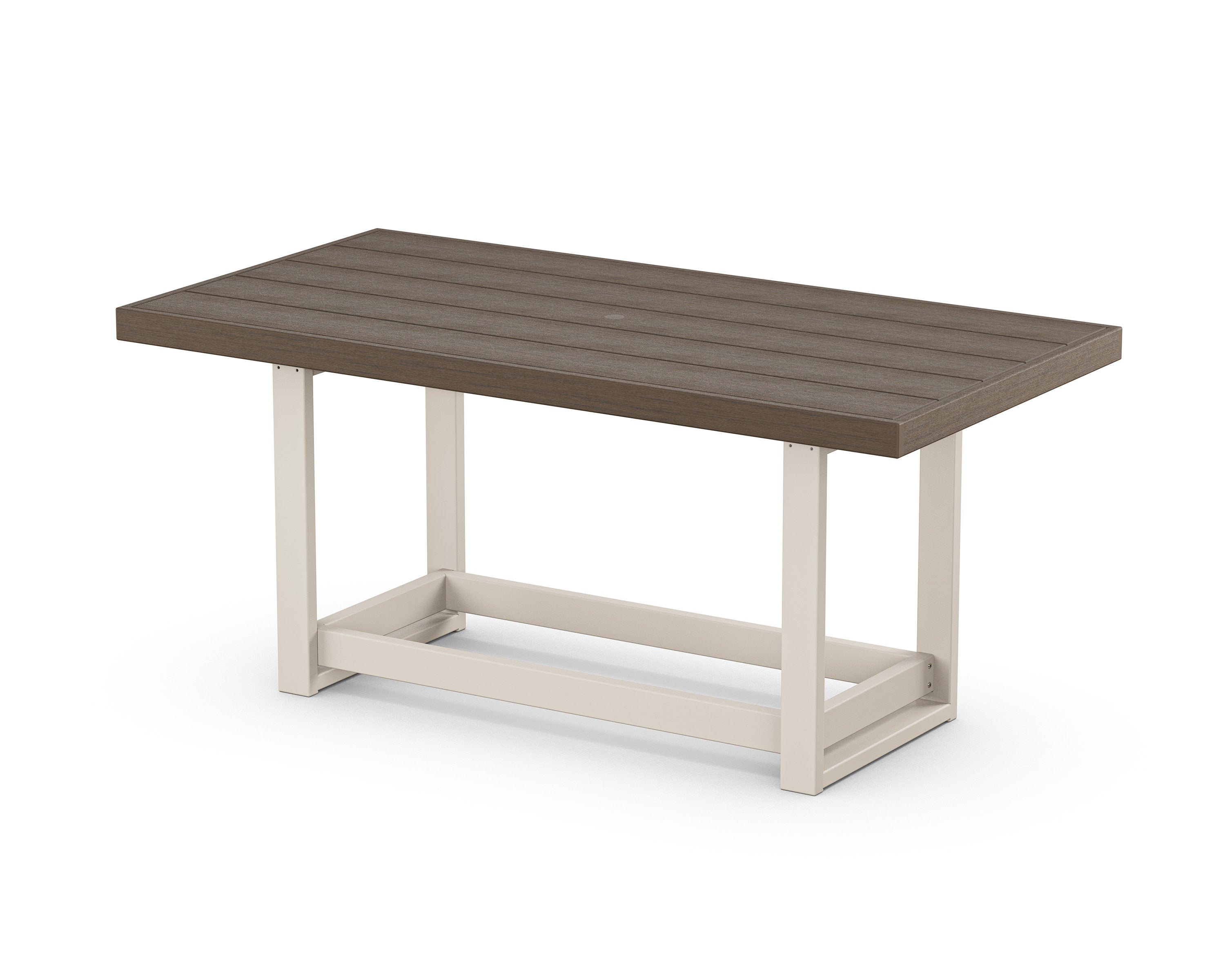 EDGE 40 x 78 Counter Table in Sand / Kona