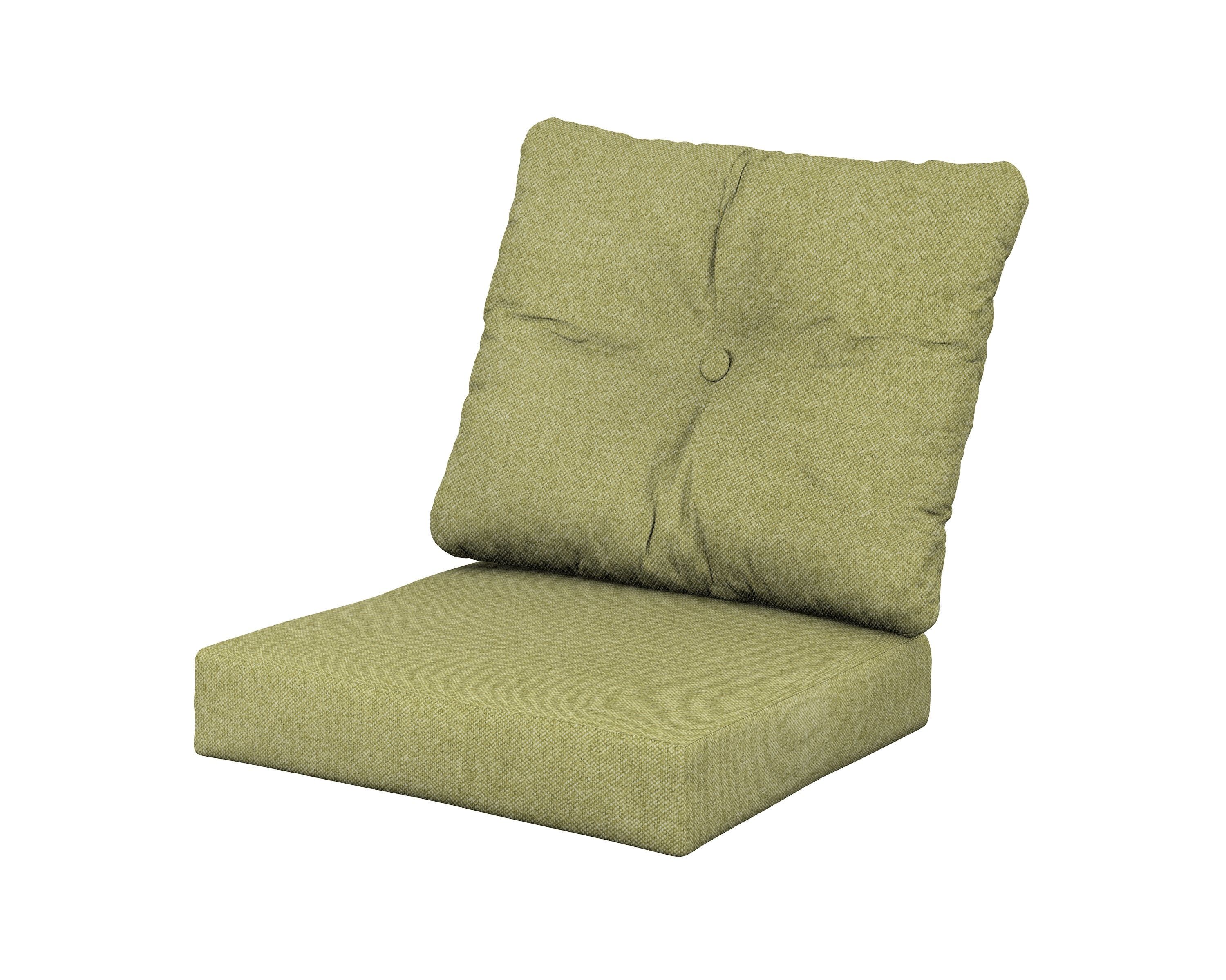 Prescott Seat/Back Cushions in Chartreuse Boucle