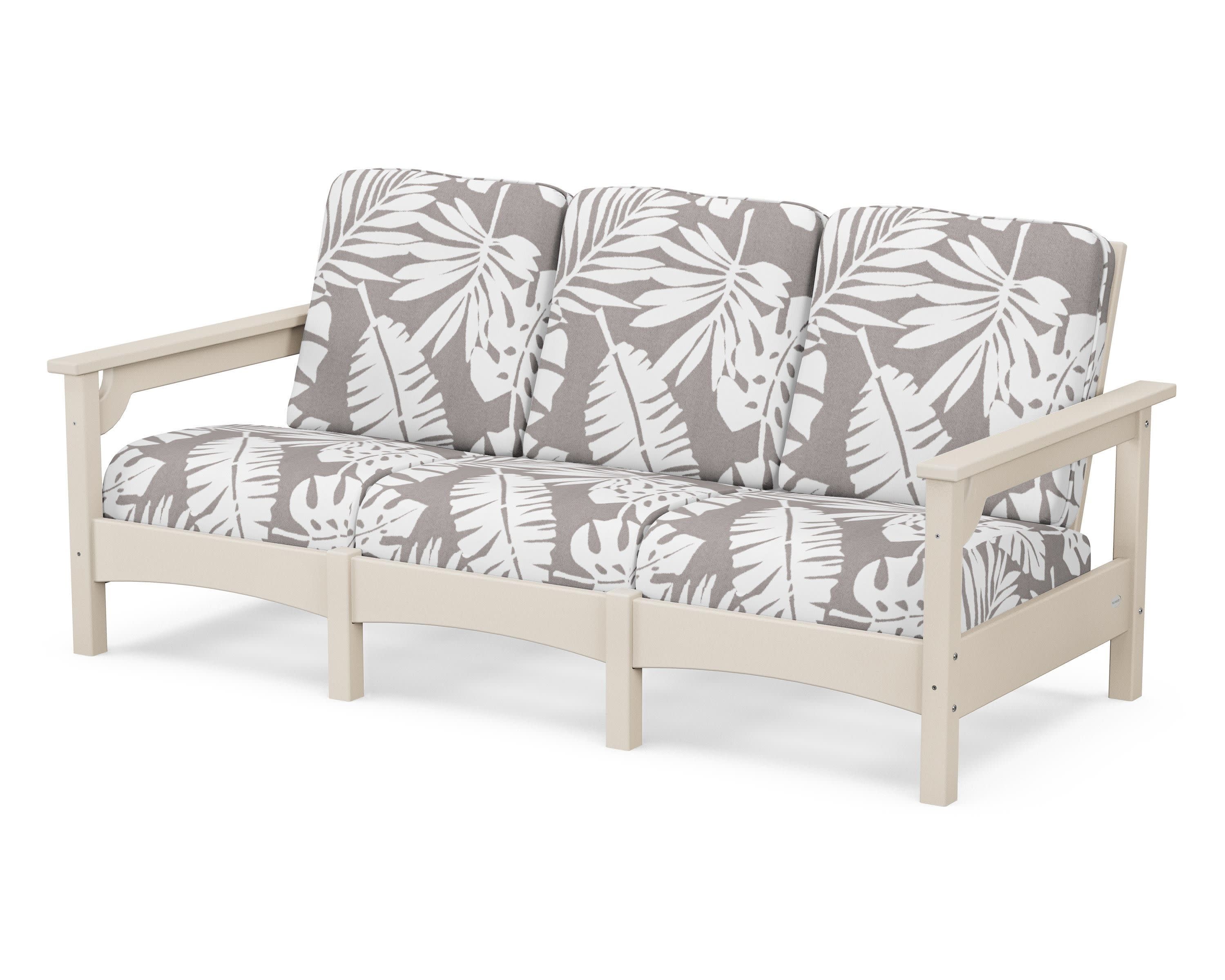 Club Sofa in Sand / Leaf Grey Mist