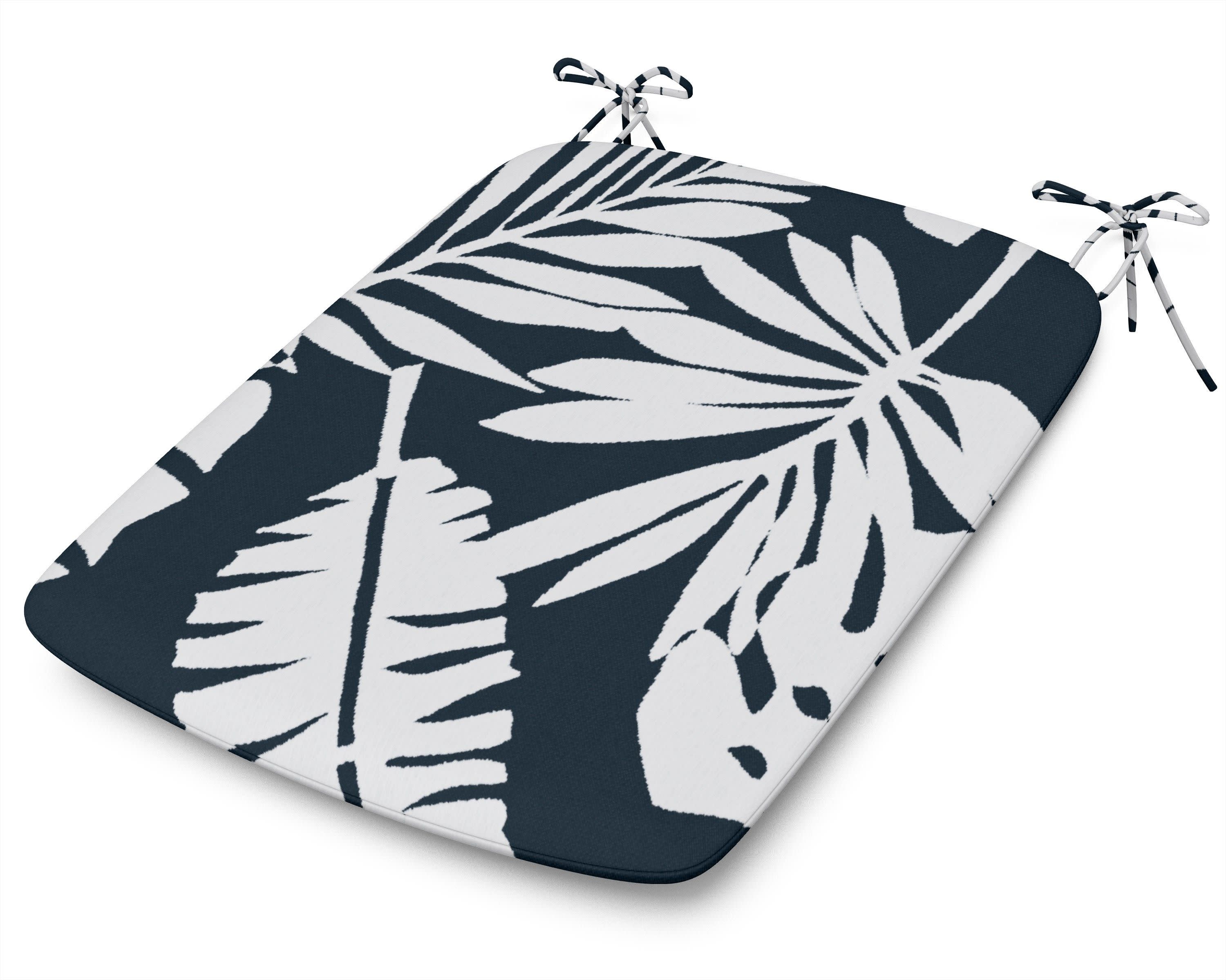 1120 Urban Seat Pad in Leaf Marine Indigo