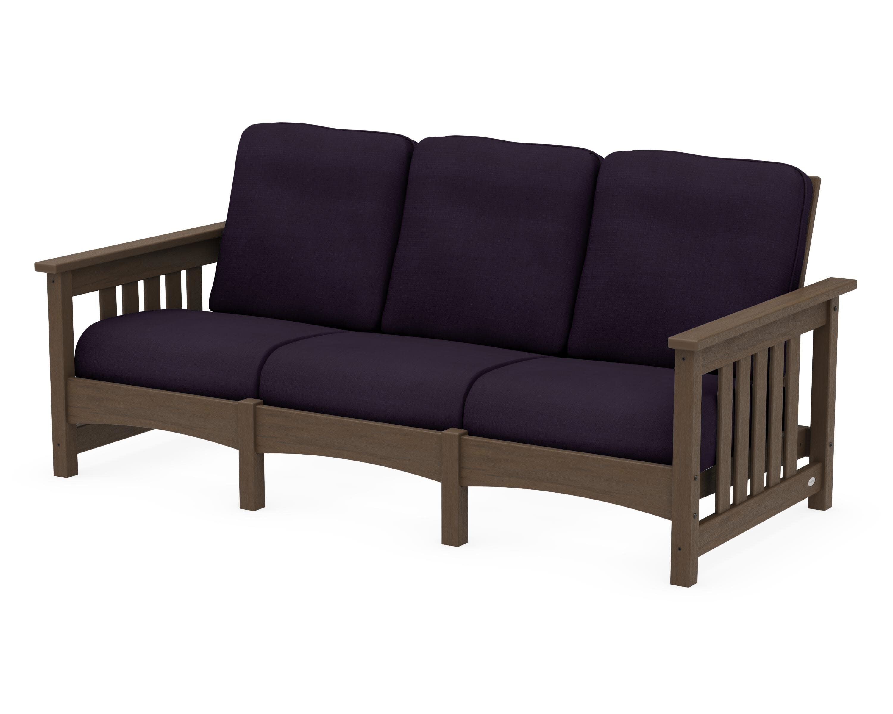 Club Mission Sofa in Kona / Navy Linen