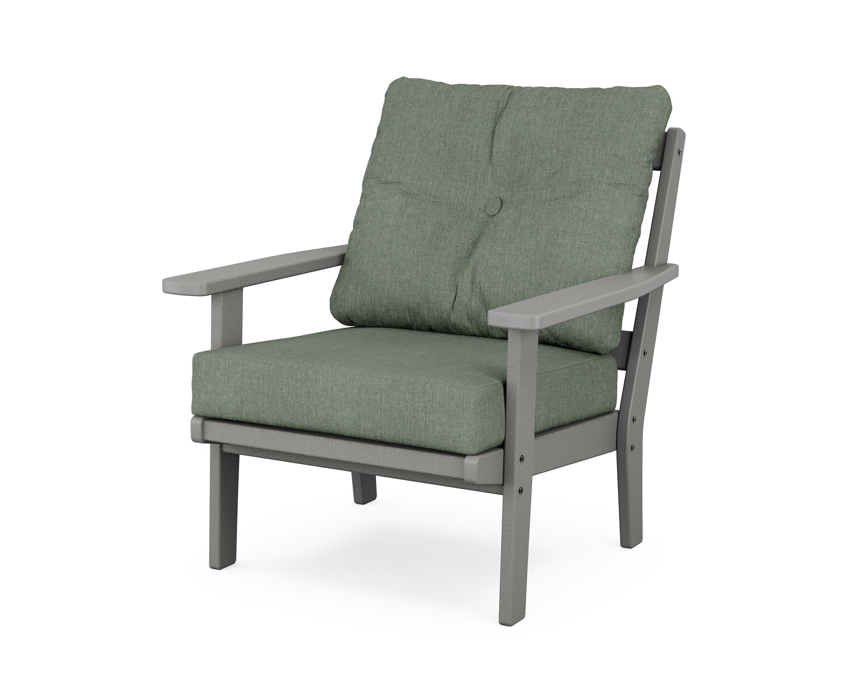 Oxford Deep Seating Chair in Slate Grey / Cast Sage