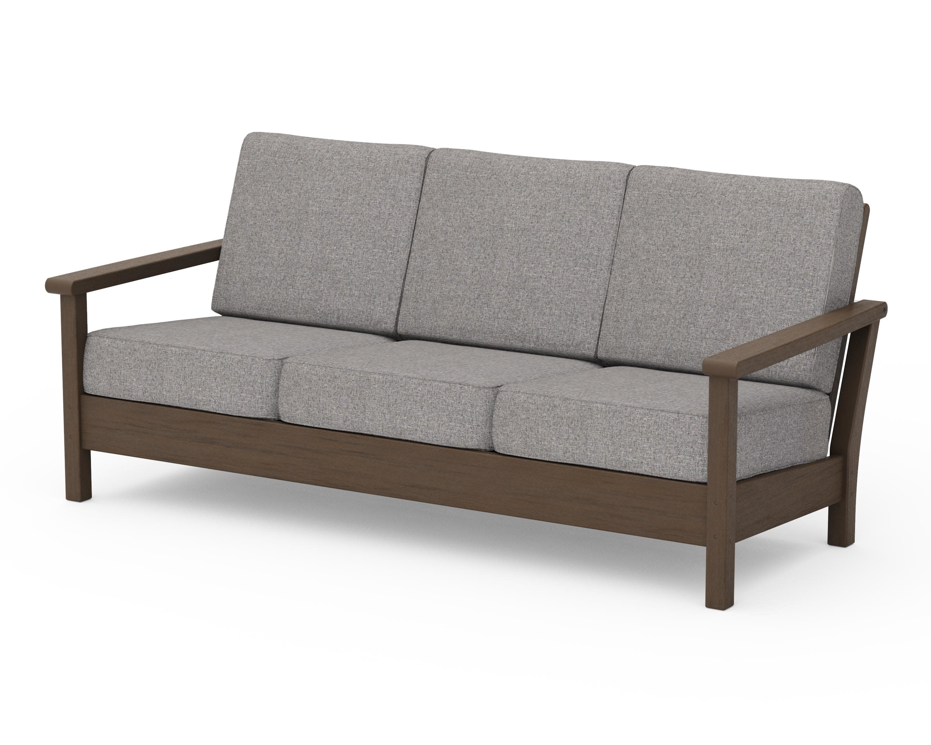 Harbour Deep Seating Sofa in Kona / Grey Mist
