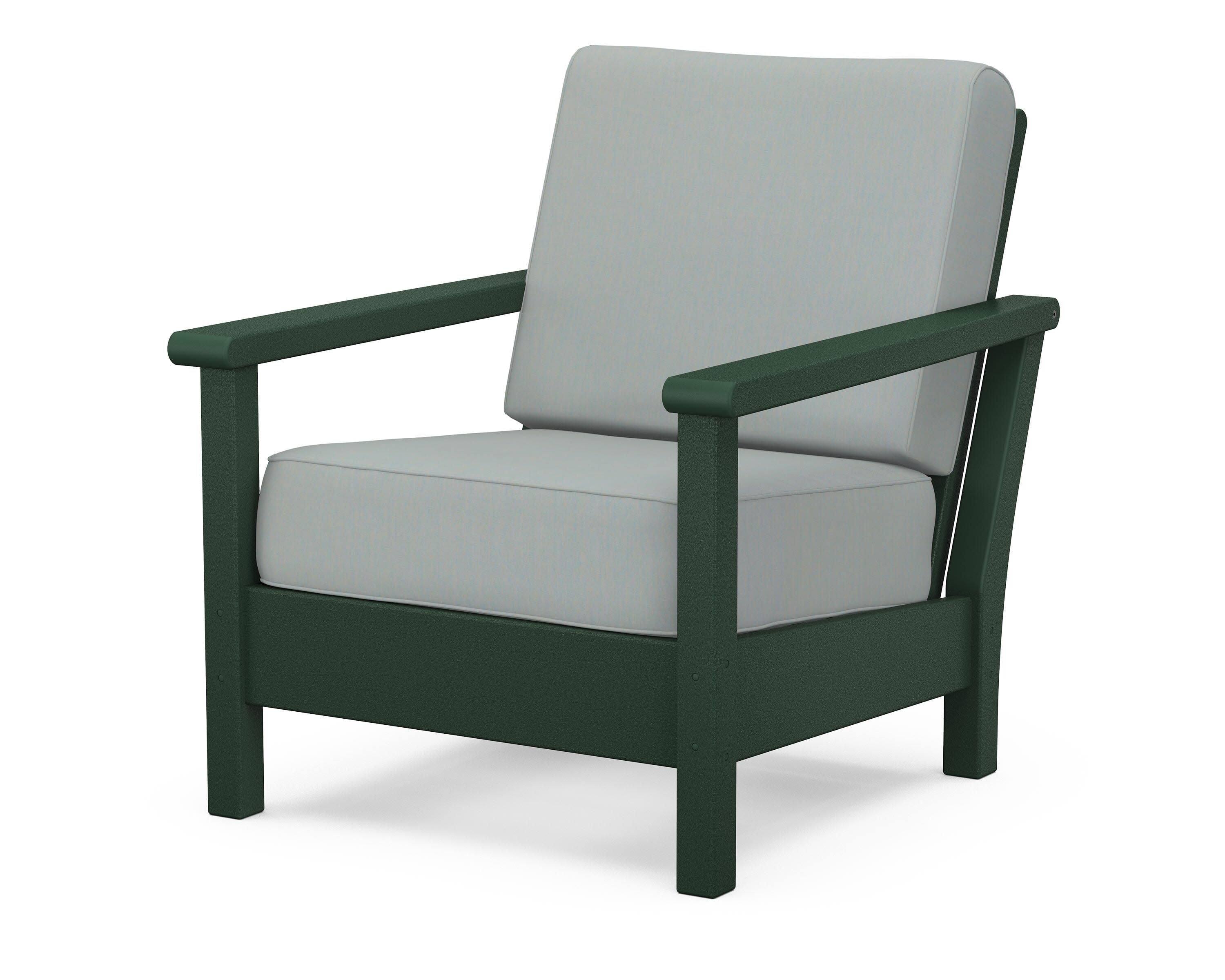 Harbour Deep Seating Chair in Green / Spa