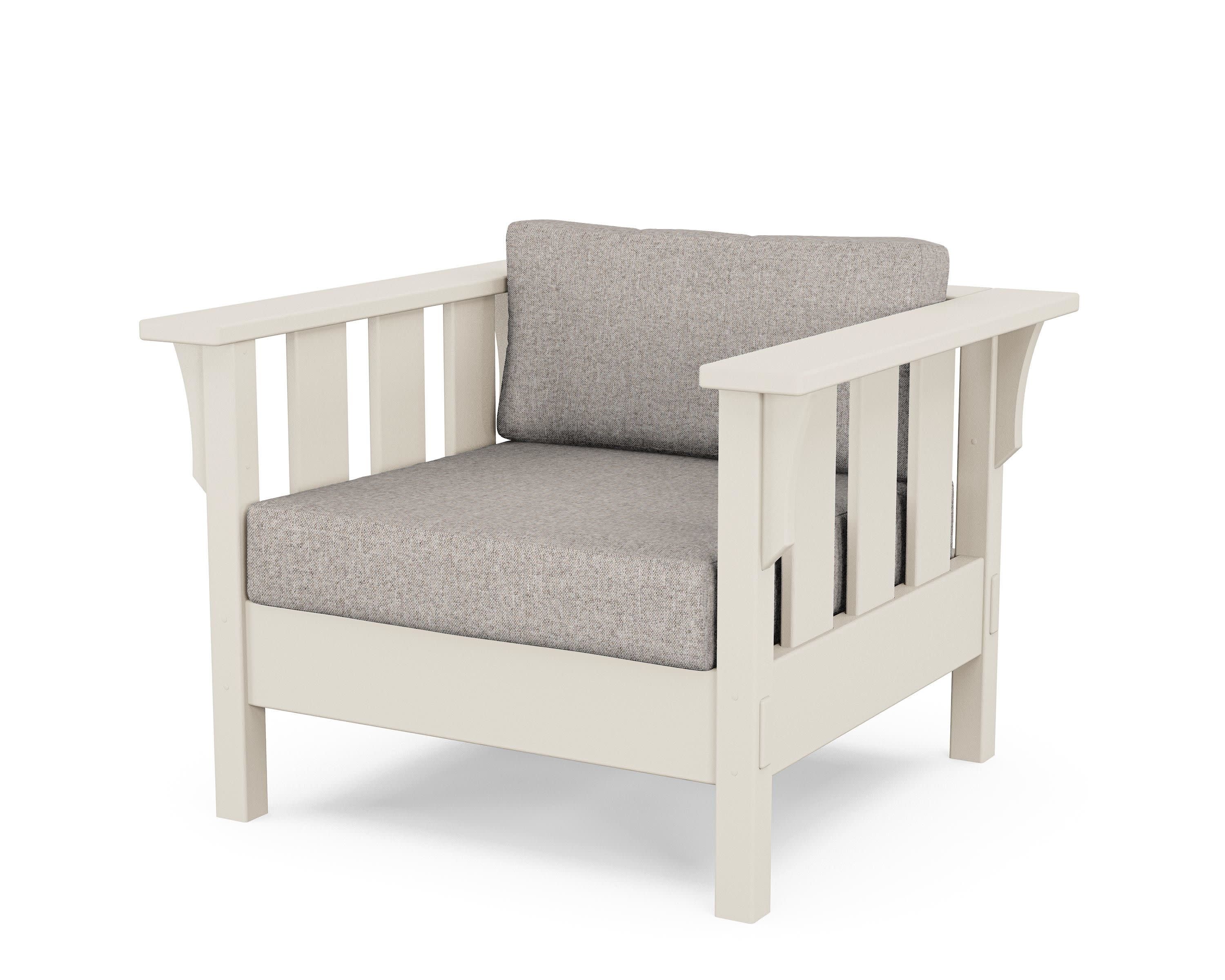 Acadia Deep Seating Chair in Sand / Weathered Tweed