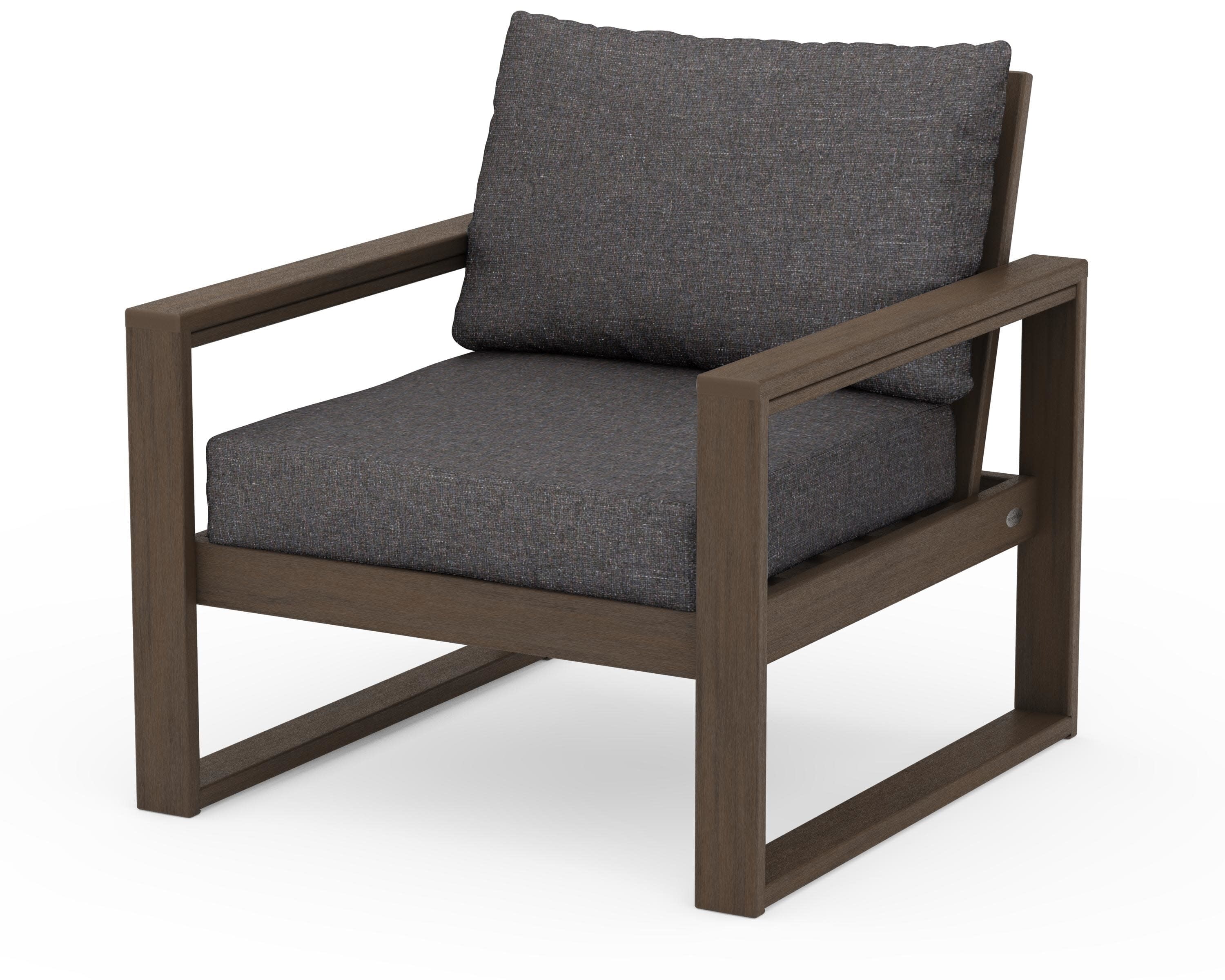 EDGE Club Chair in Kona / Ash Charcoal