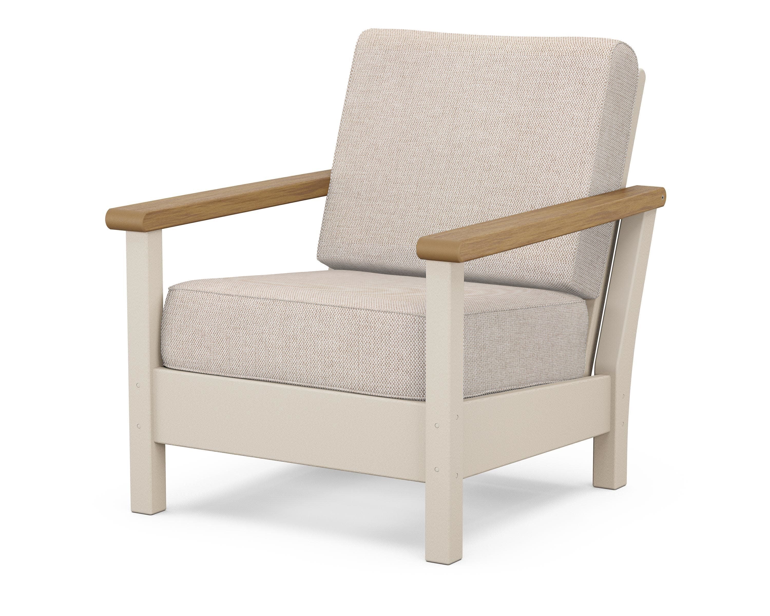Harbour Deep Seating Chair in Sand / Natural / Blend Linen