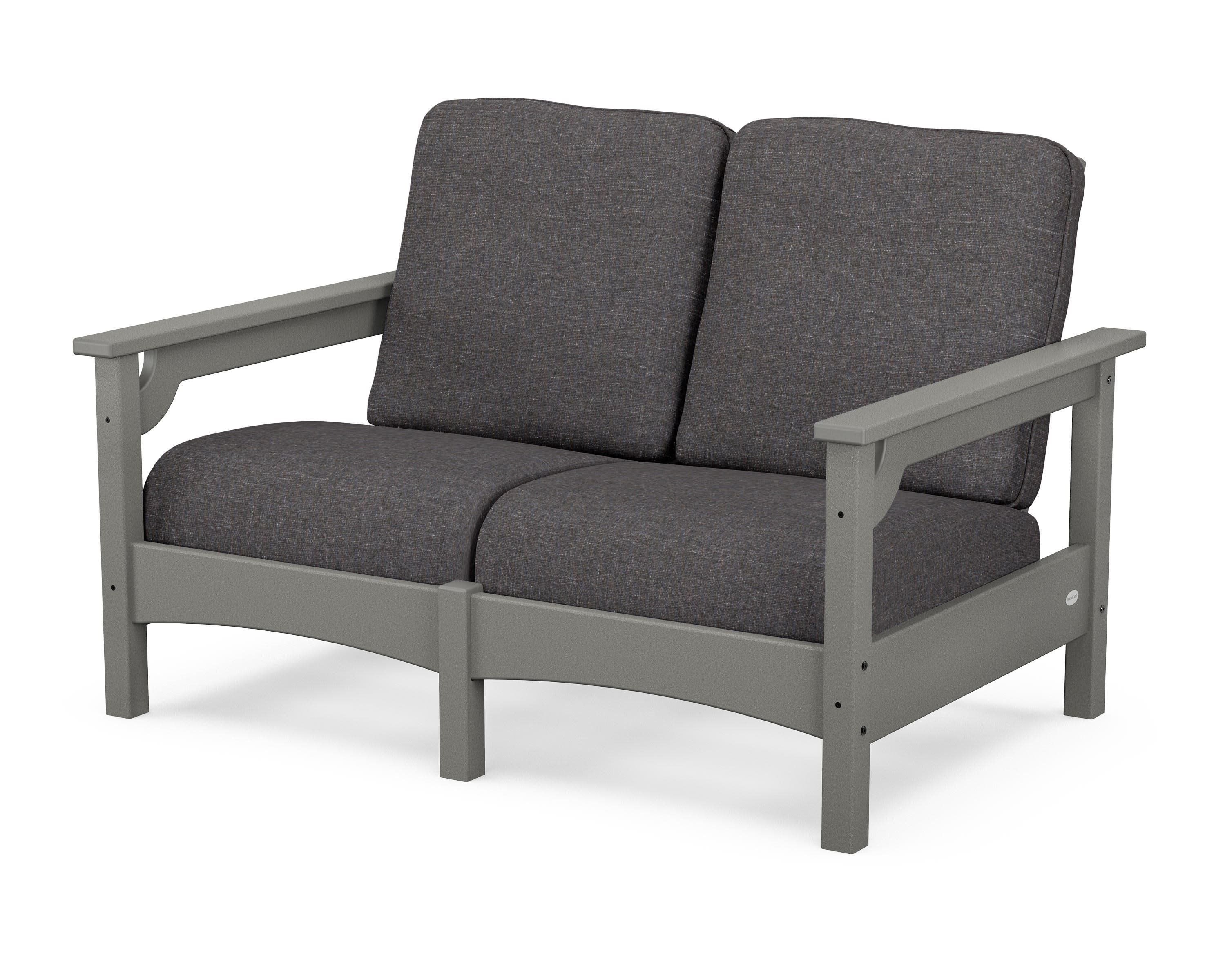 Club Loveseat in Slate Grey / Ash Charcoal