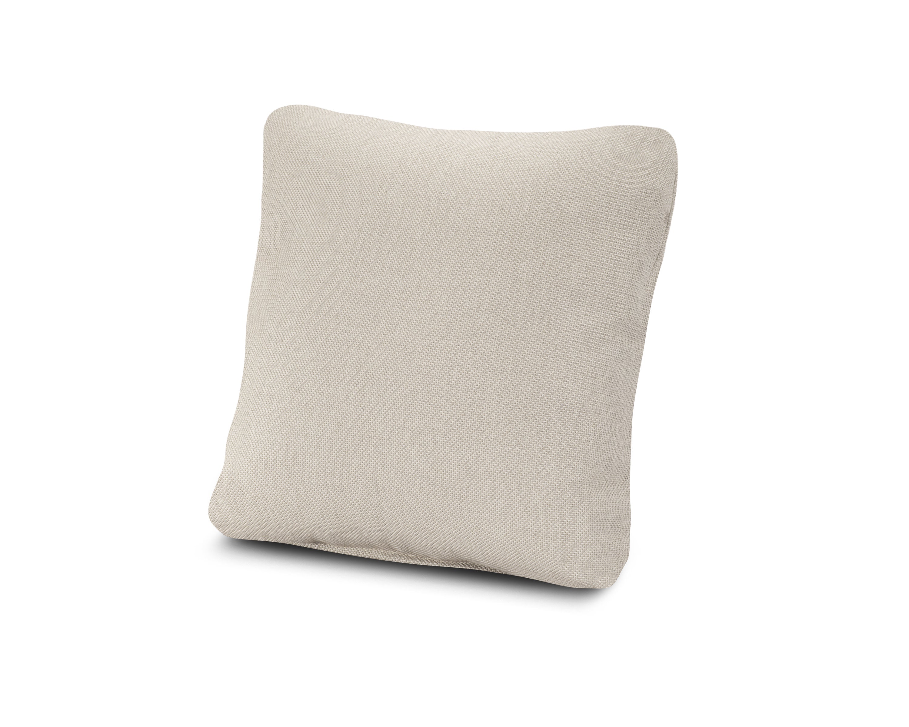 18" Outdoor Throw Pillow in Essential Sand