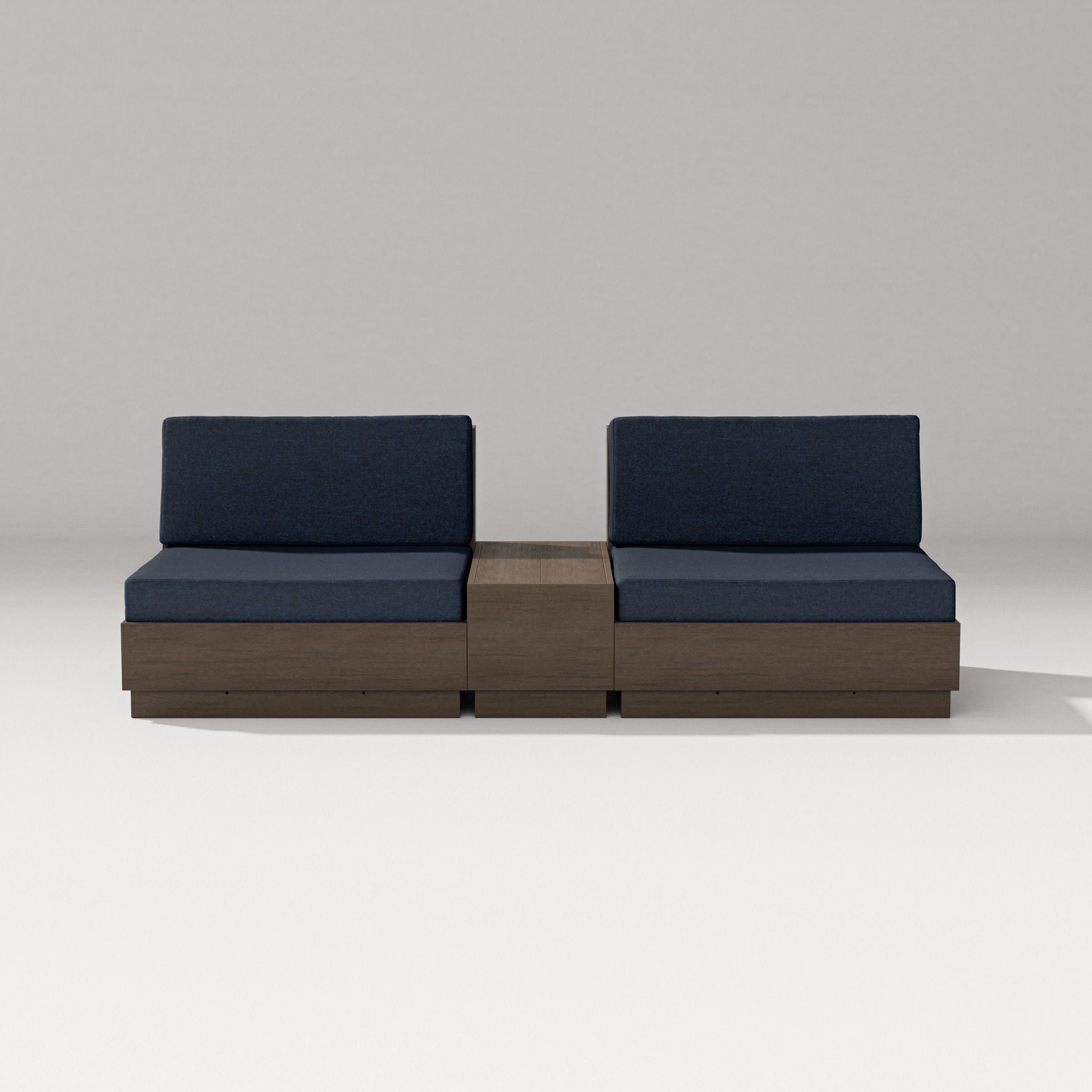Elevate Lounge Chair Set in Kona / Marine Indigo