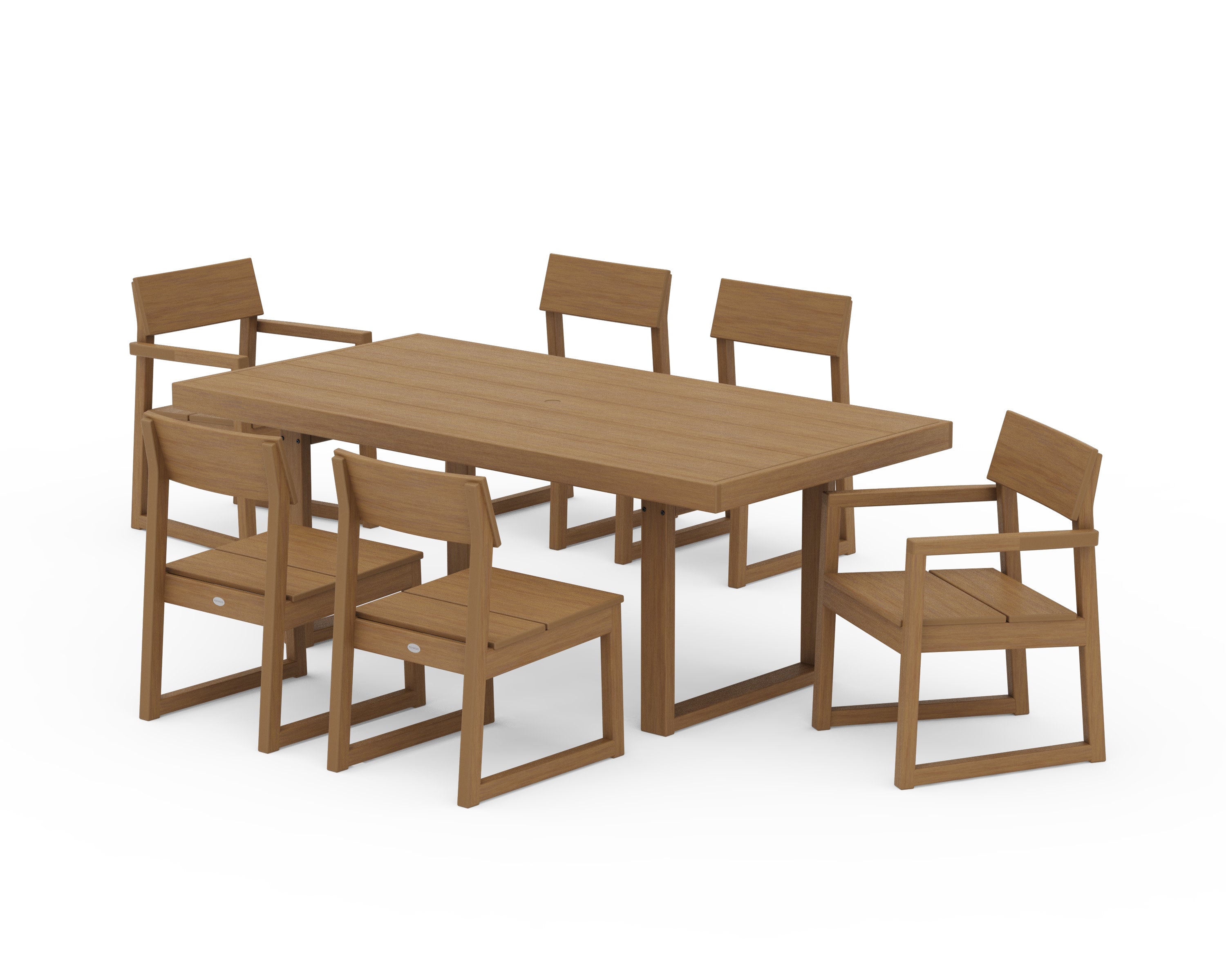 EDGE 7-Piece Dining Set in Natural