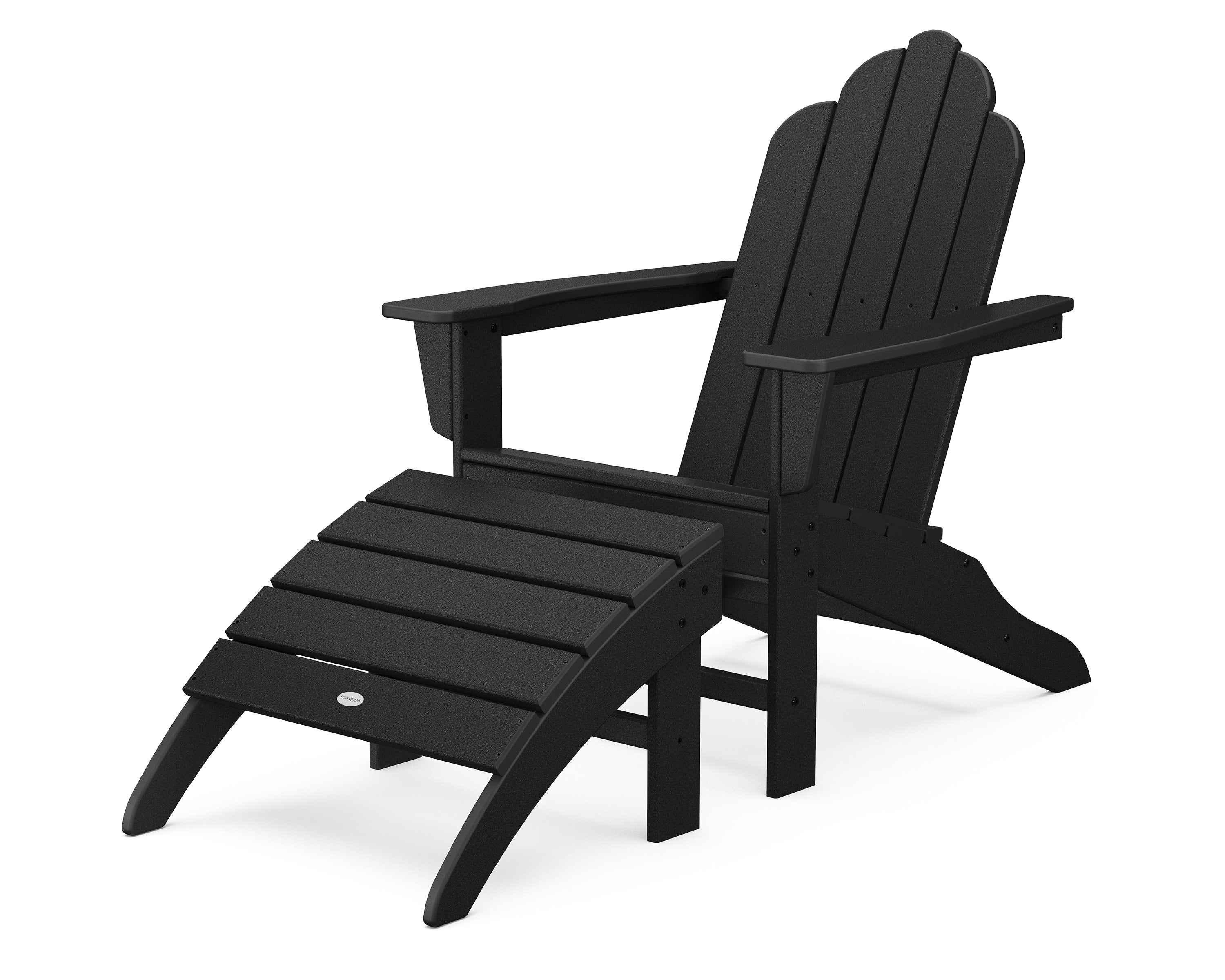 Long Island Adirondack 2-Piece Set in Black