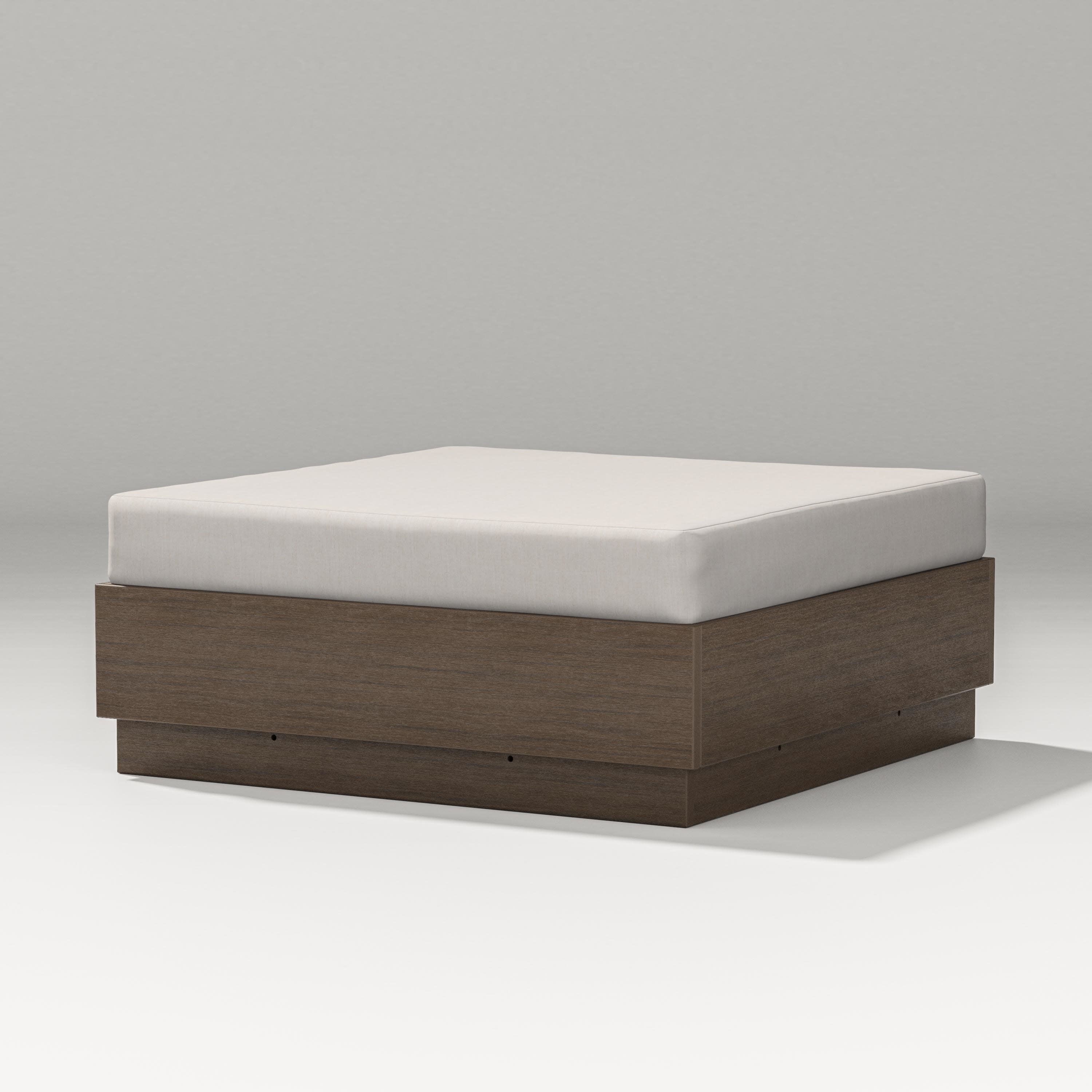 Elevate Lounge Ottoman in Kona / Cast Ash