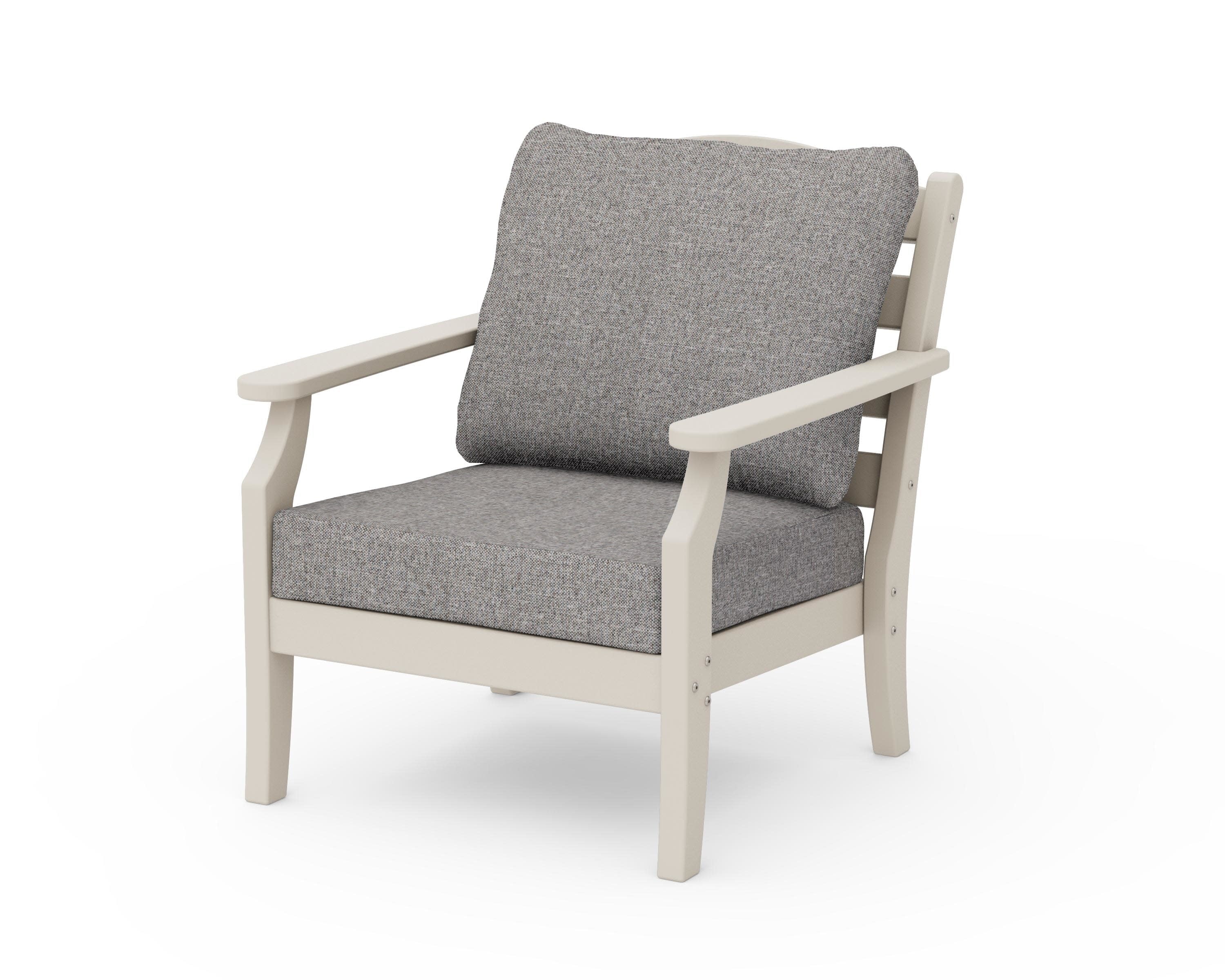 Savannah Deep Seating Chair in Sand / Grey Mist