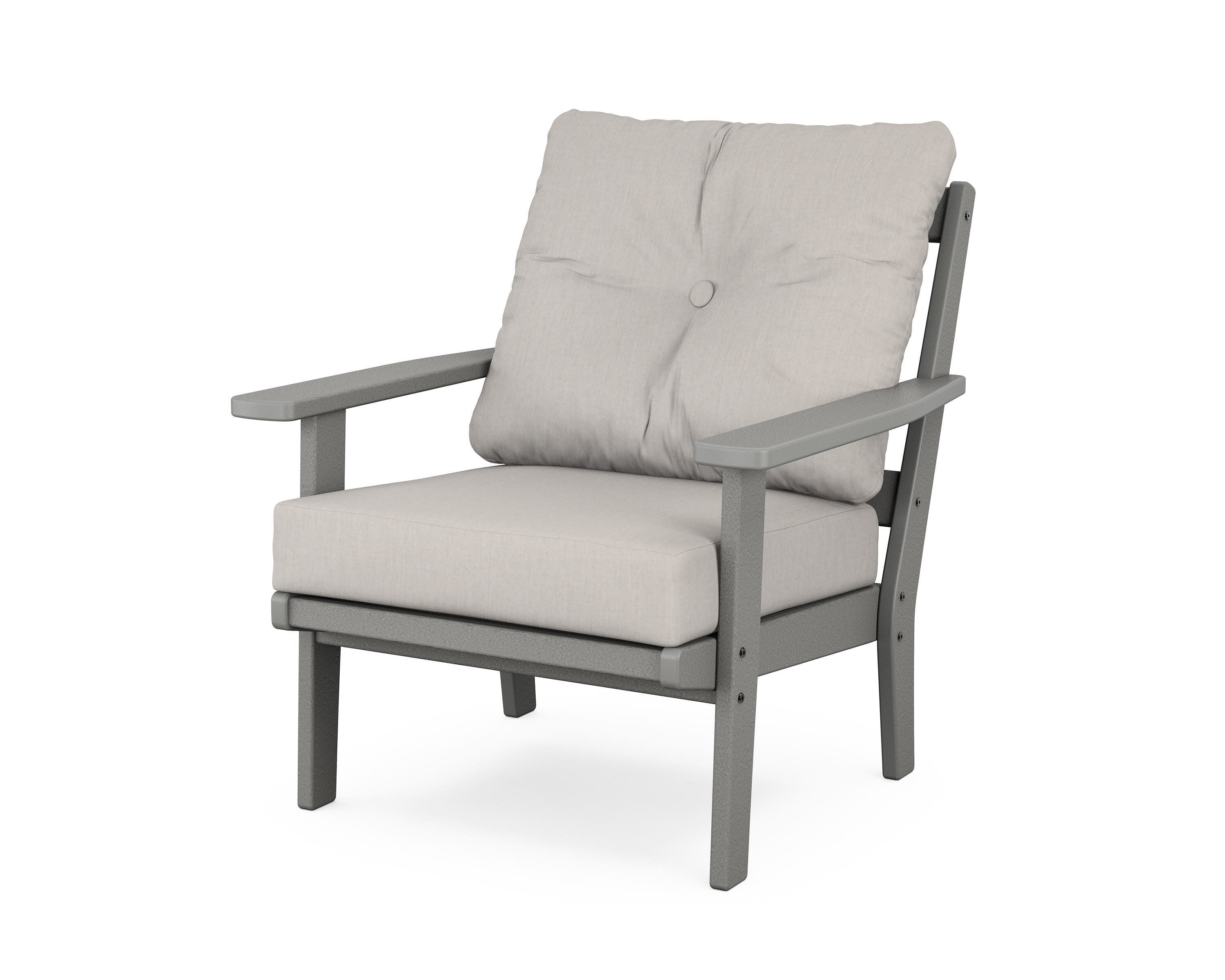 Prairie Deep Seating Chair in Slate Grey / Cast Ash