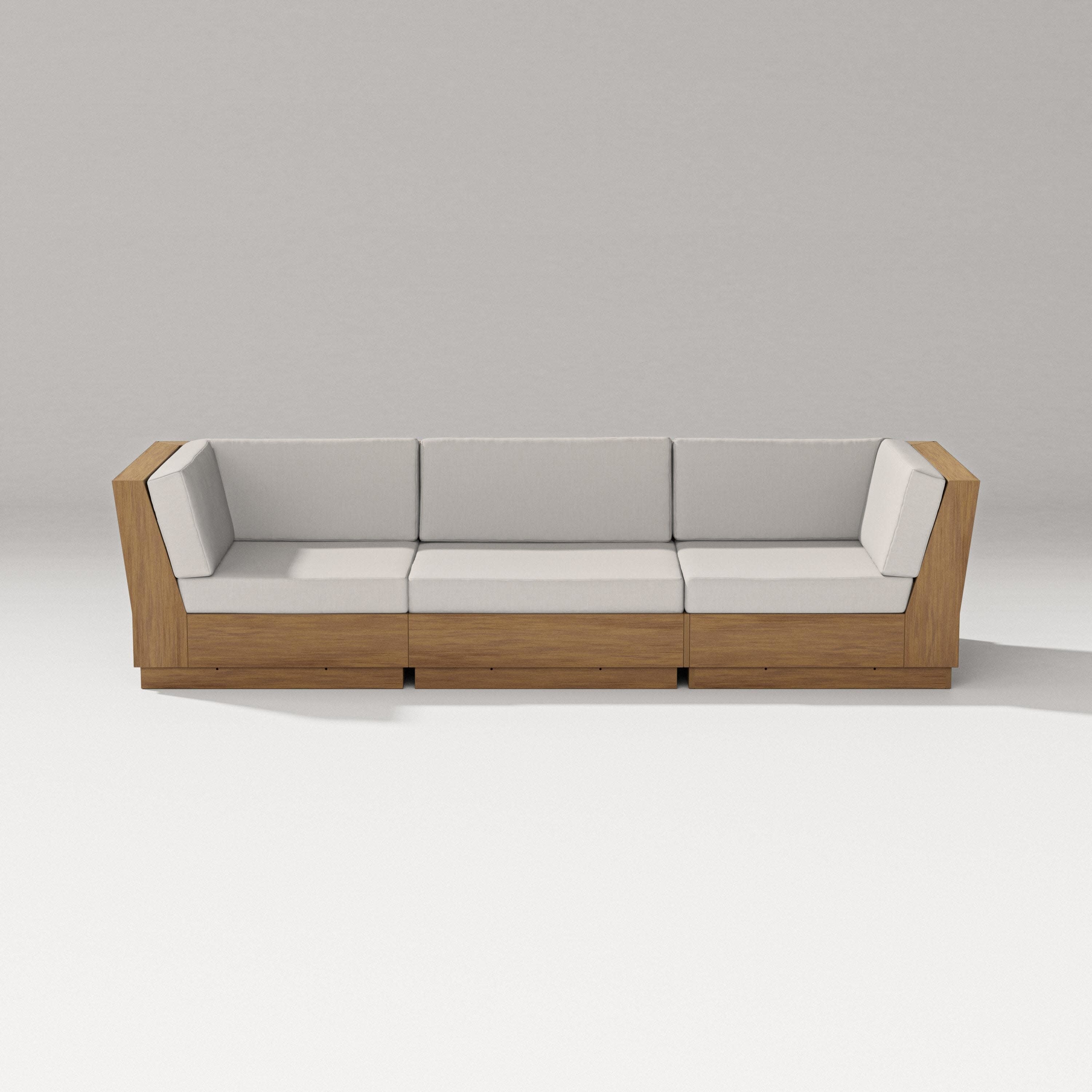 Elevate Sofa Sectional in Natural / Cast Ash