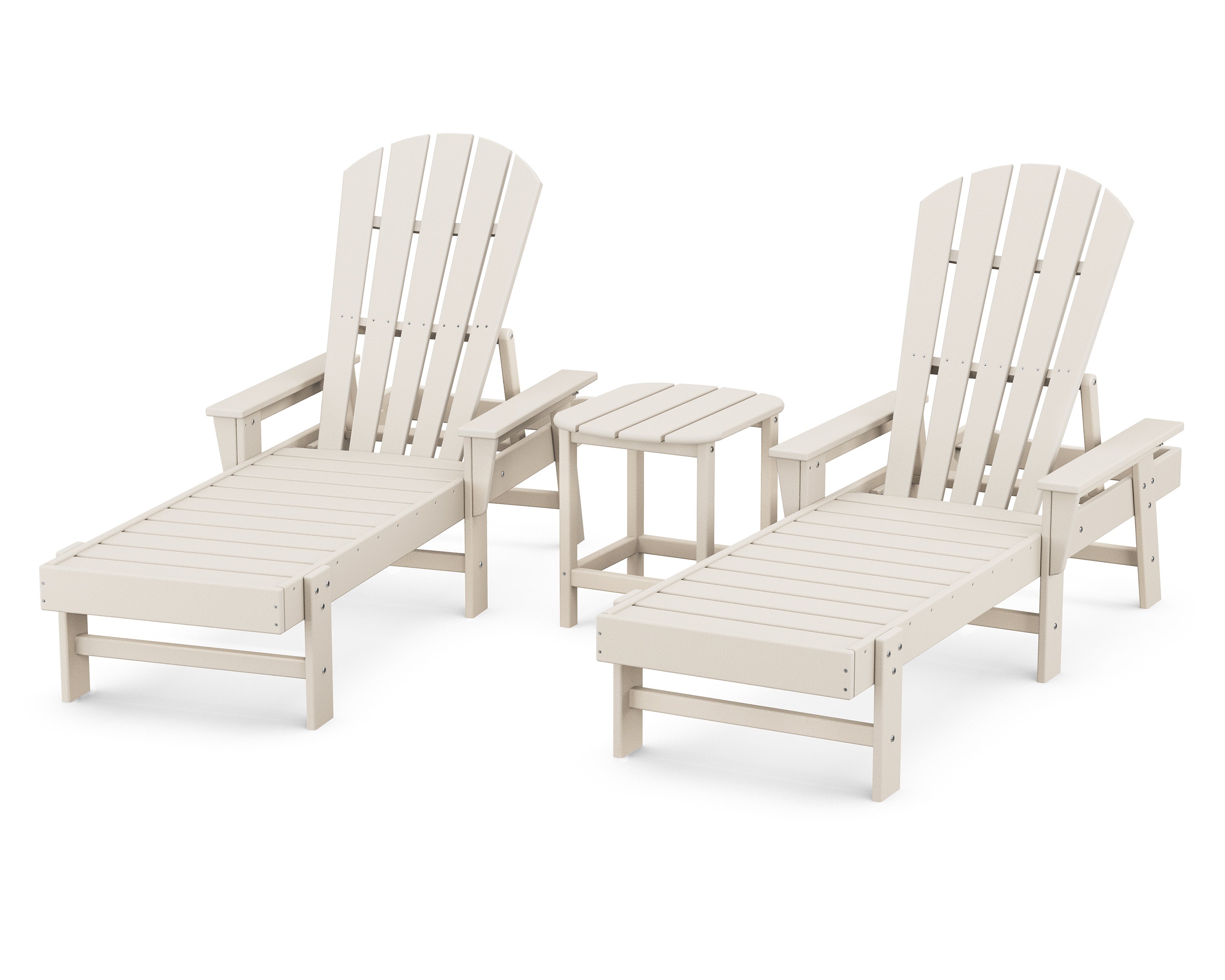 South Beach Chaise 3-Piece Set in Sand