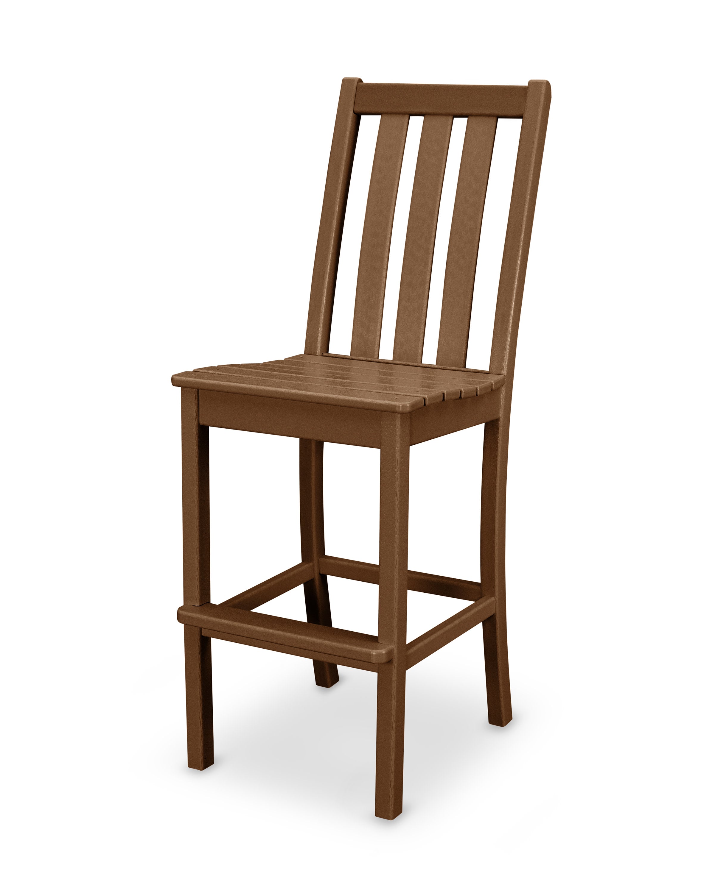 Vineyard Bar Side Chair in Teak