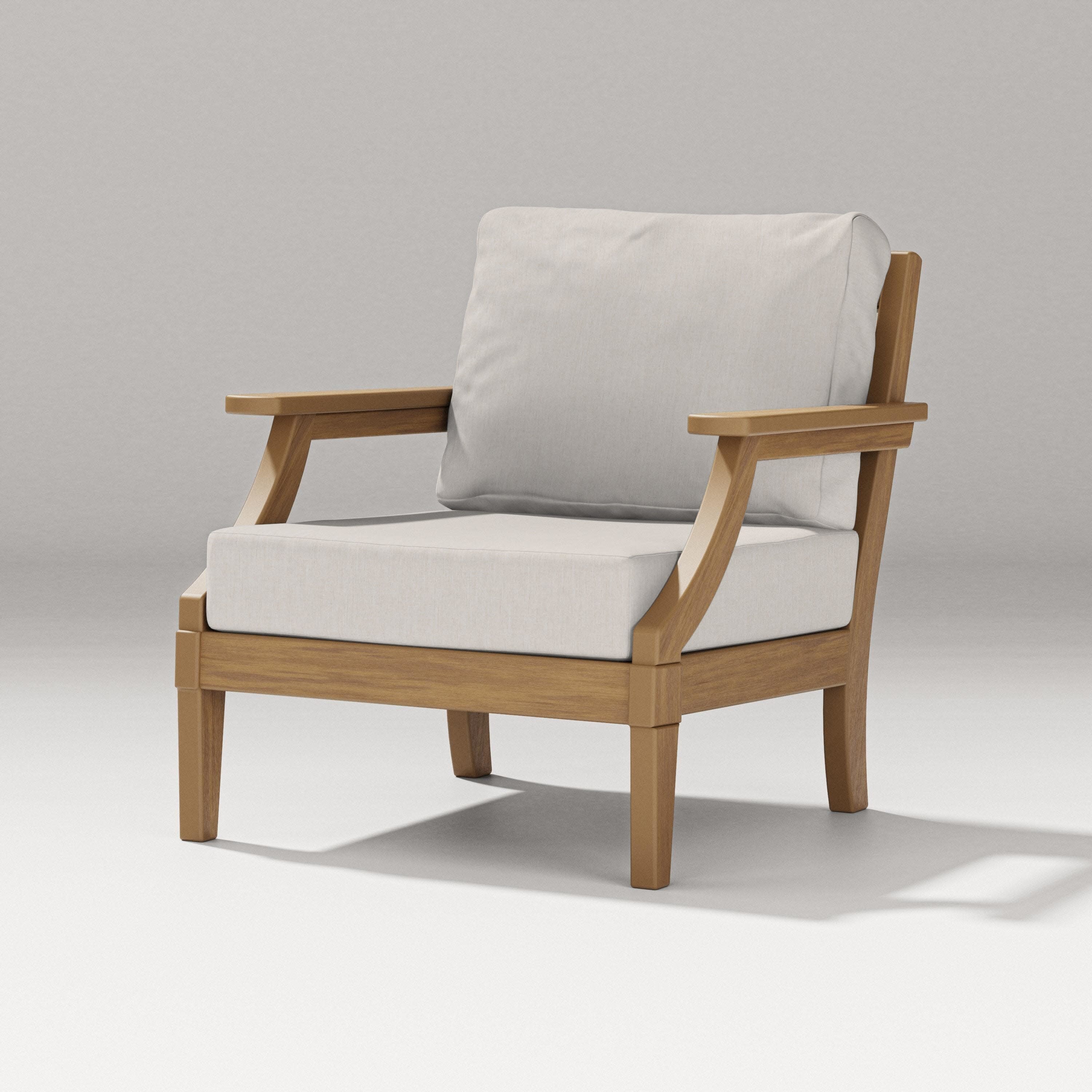 Estate Lounge Chair in Natural / Cast Ash