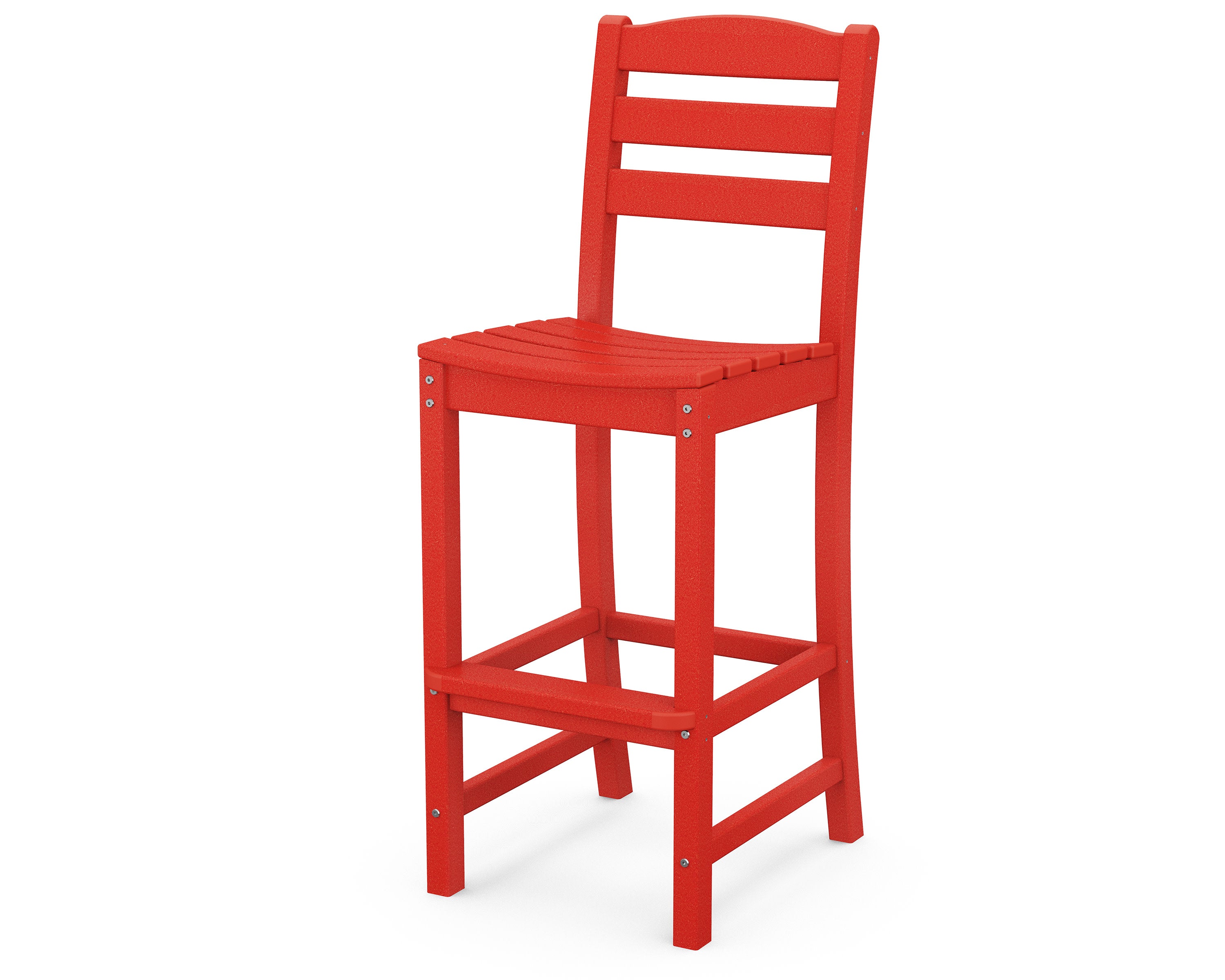 La Casa Caf Bar Side Chair in Sunset Red