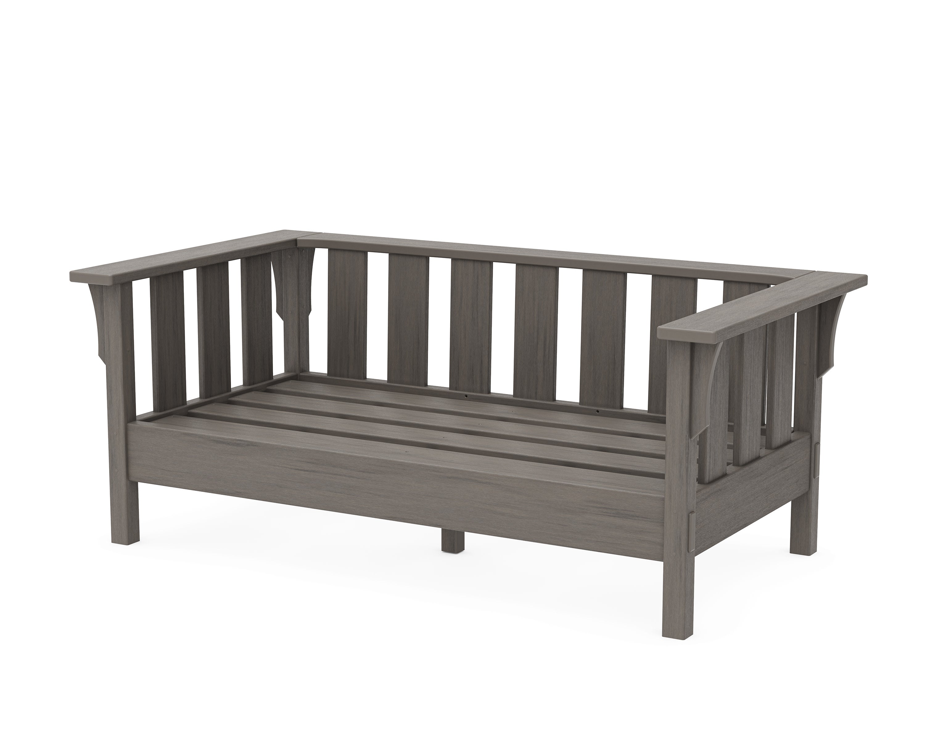 Acadia Deep Seating Loveseat Frame in Driftwood