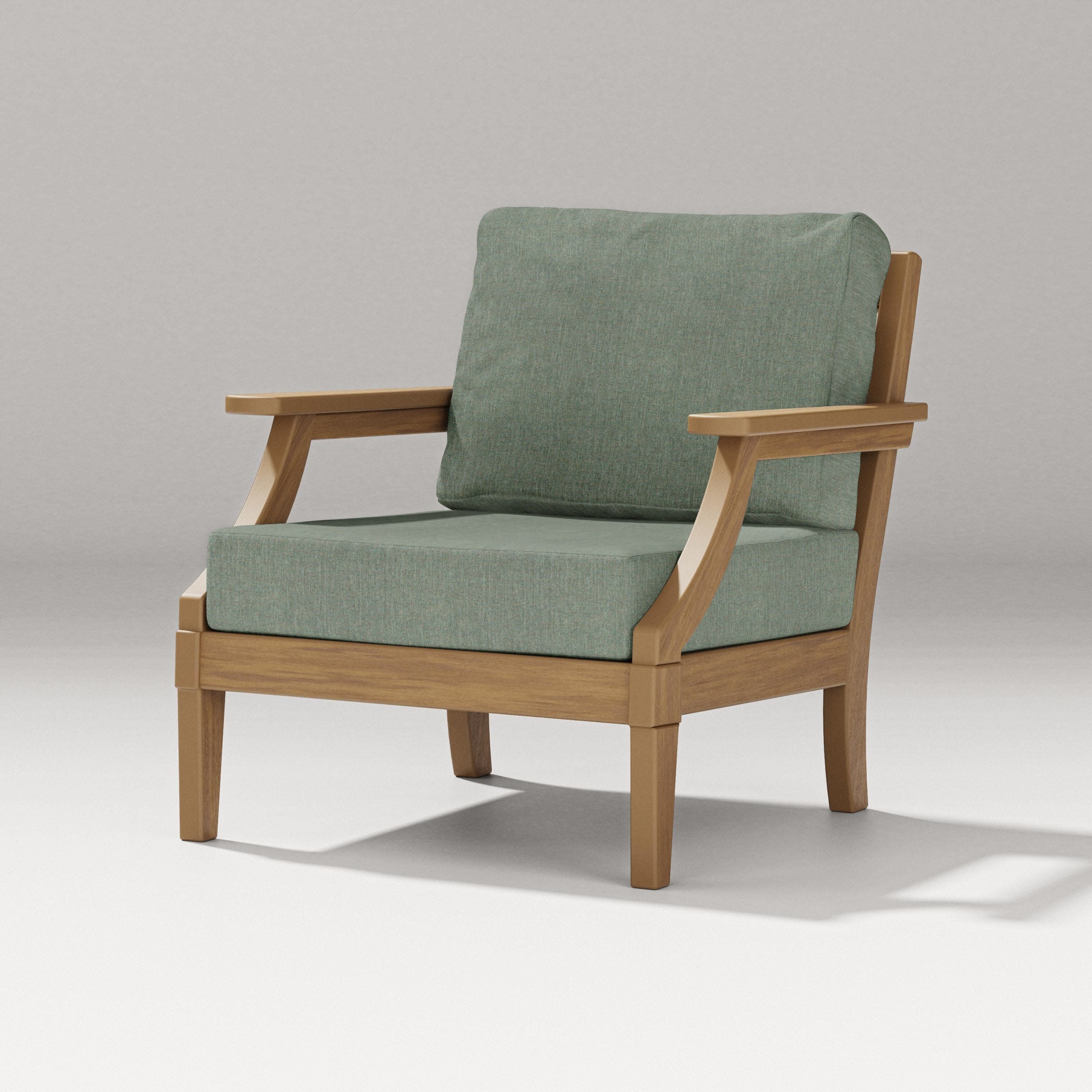 Estate Lounge Chair in Natural / Cast Sage