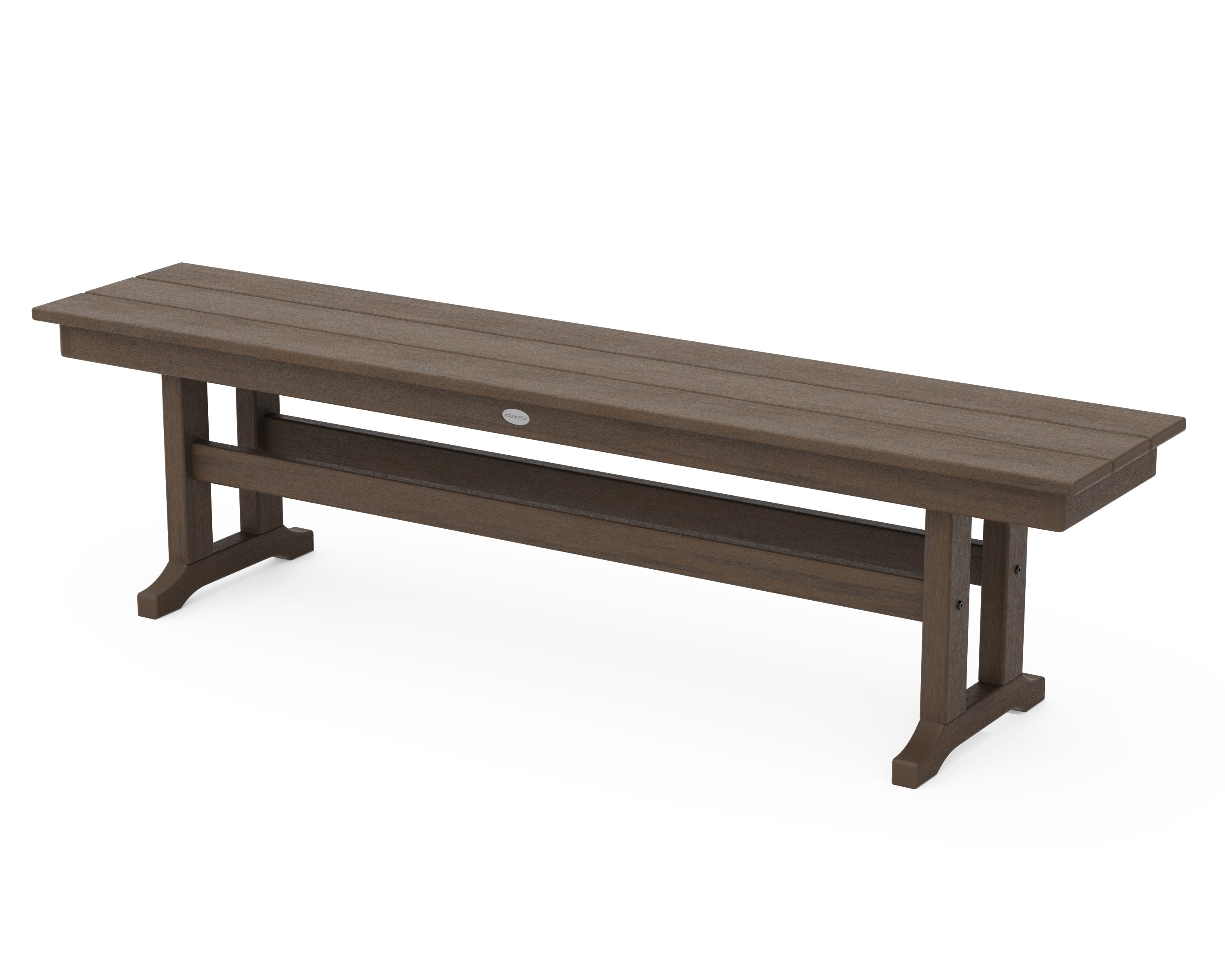 Farmhouse 65" Side Bench in Kona