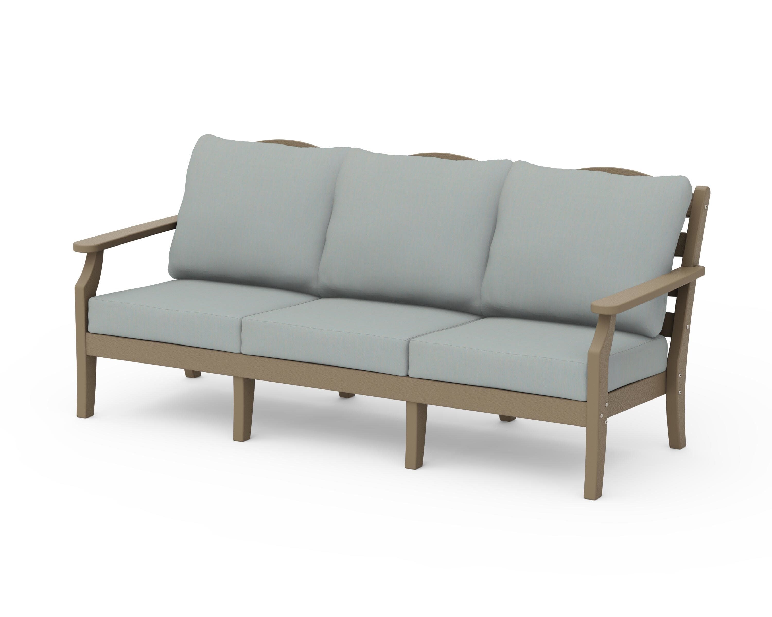 Savannah Deep Seating Sofa in Vintage Sahara / Spa