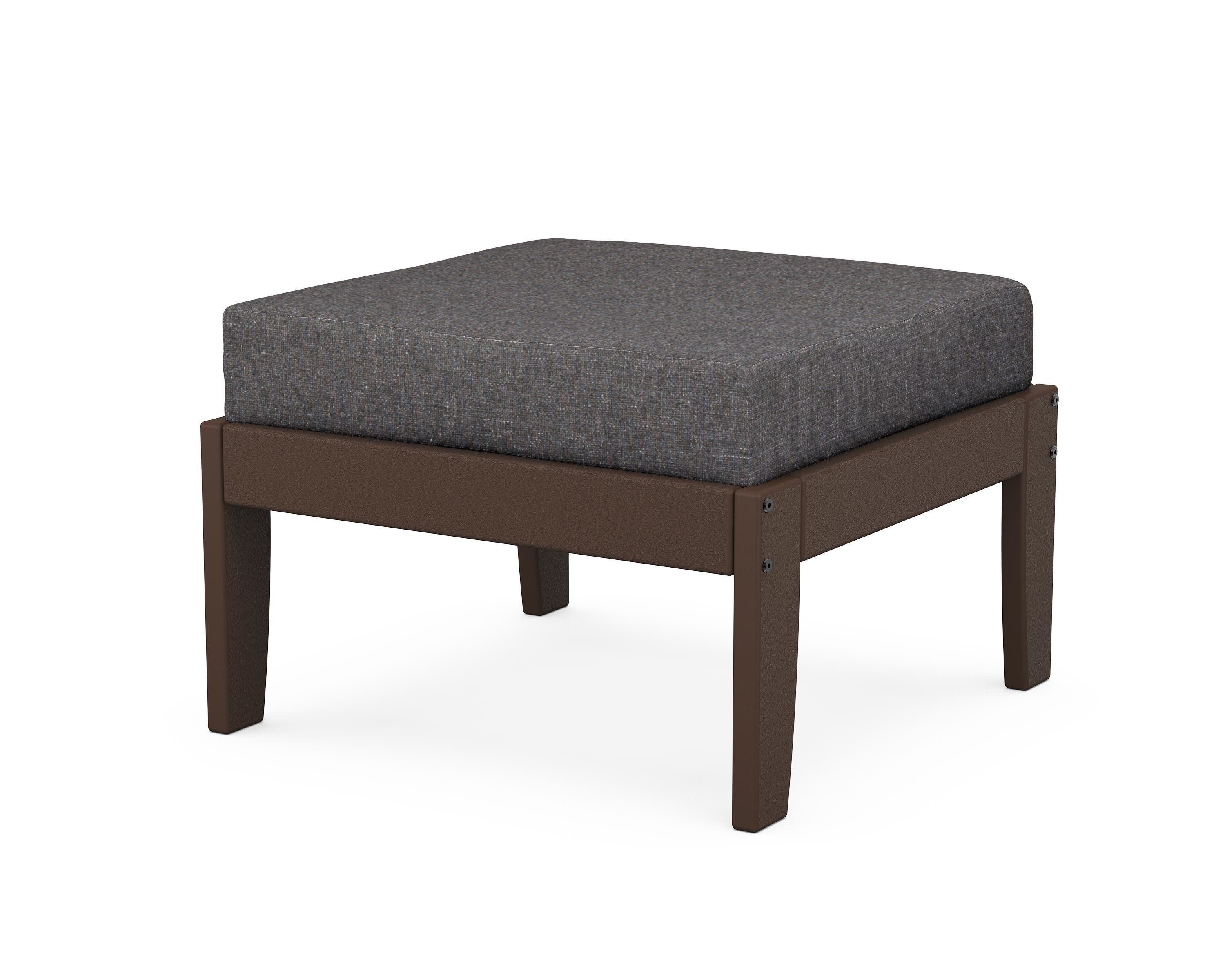 Modular Ottoman - Classic in Mahogany / Ash Charcoal