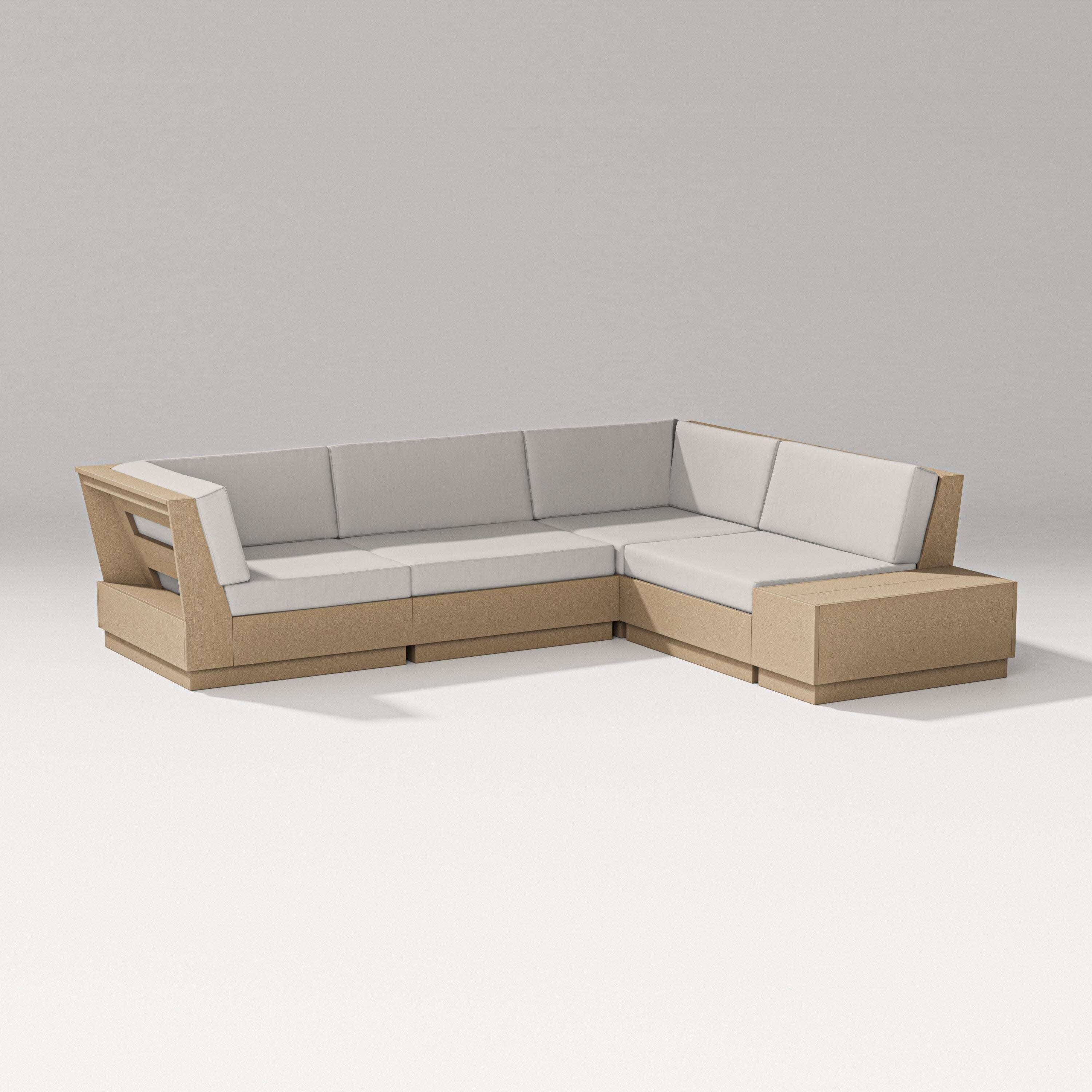 Elevate Corner Sectional in Vintage Sahara / Cast Ash