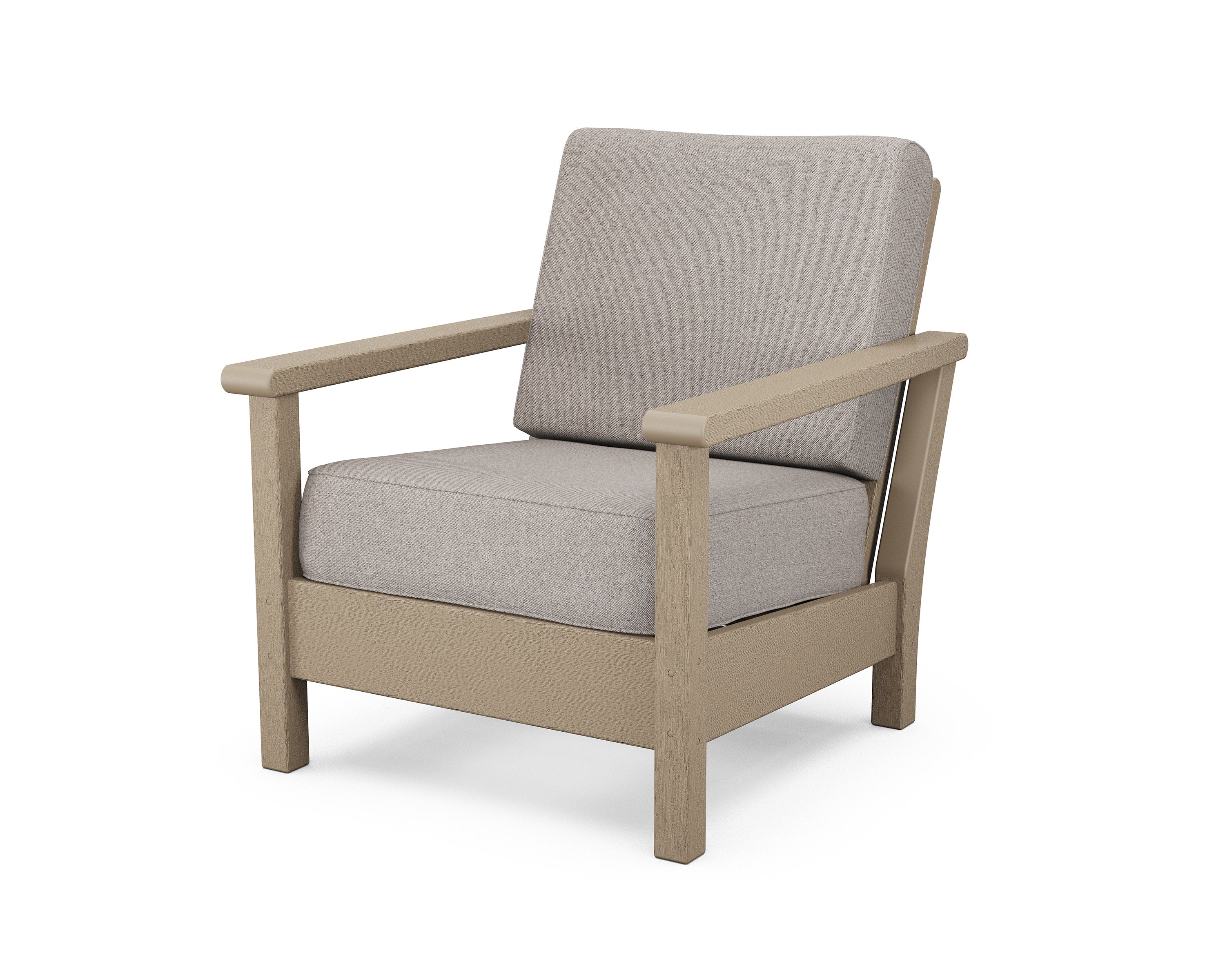 Harbour Deep Seating Chair in Vintage Sahara / Weathered Tweed