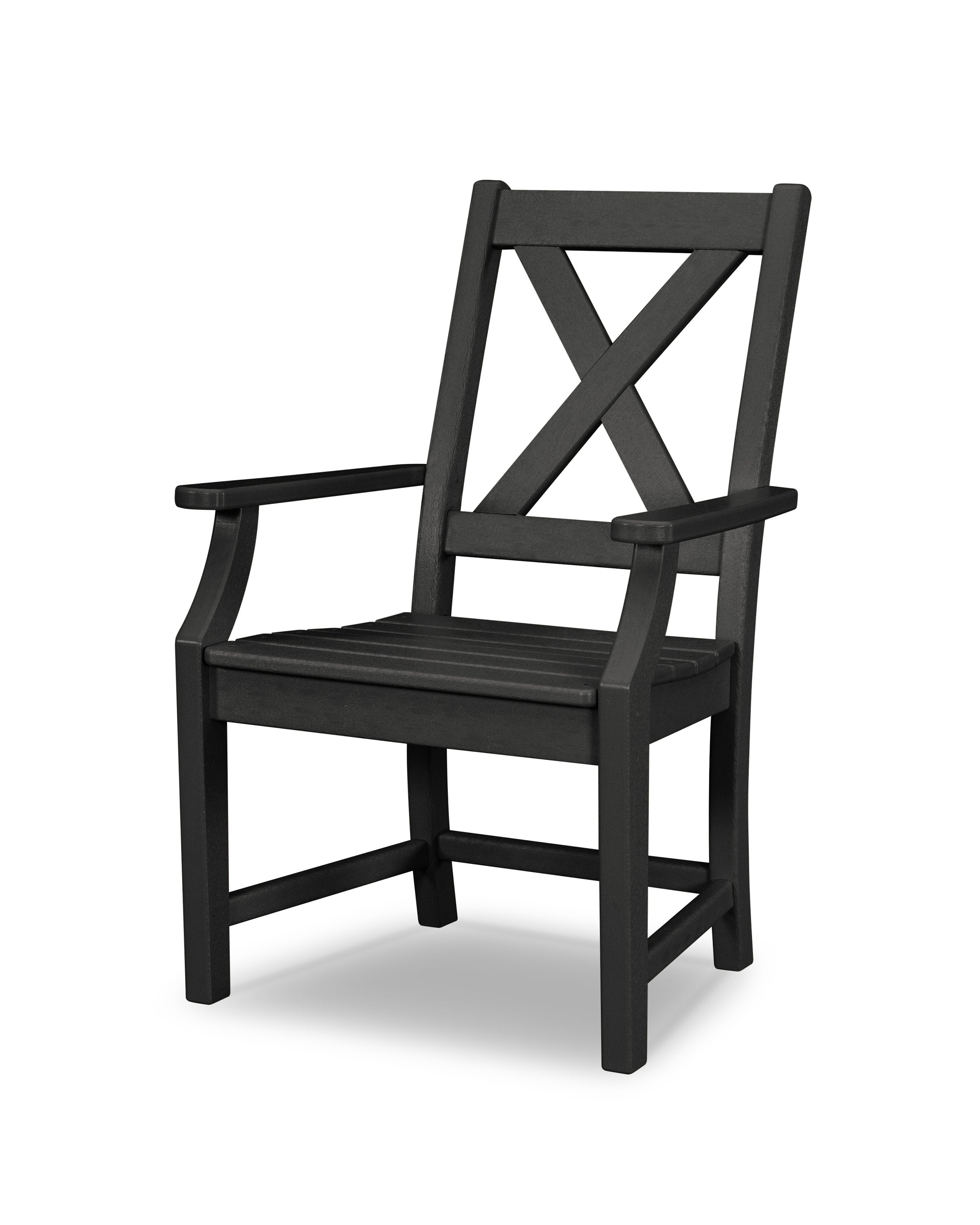 Braxton Dining Arm Chair in Black