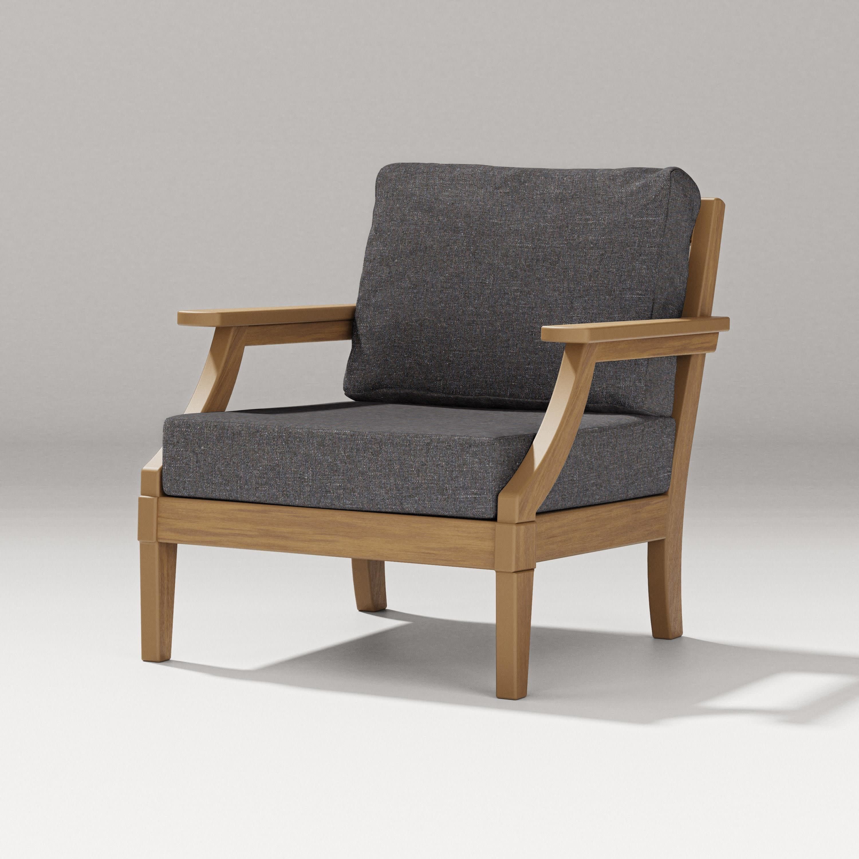 Estate Lounge Chair in Natural / Ash Charcoal