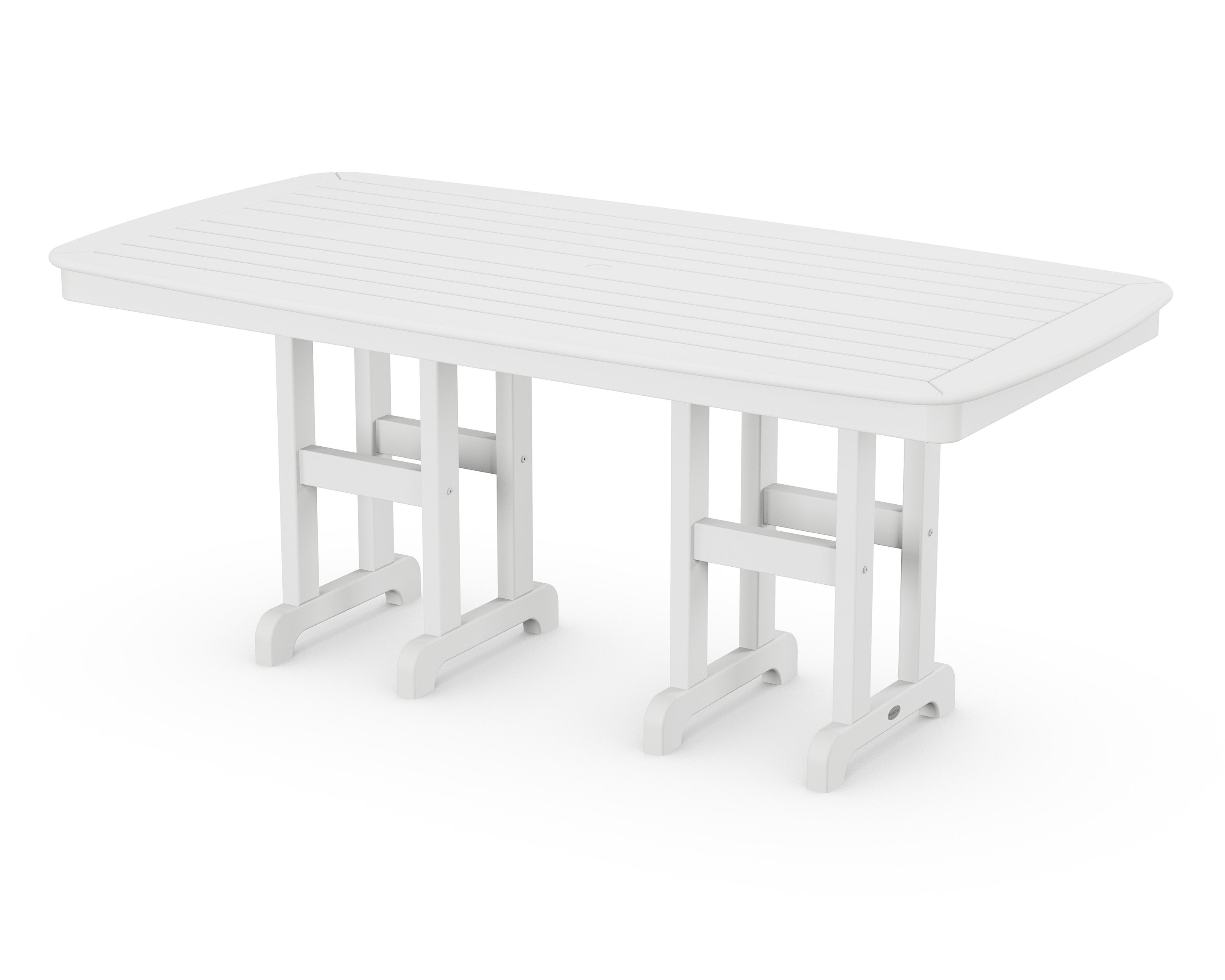 Nautical 37" x 72" Dining Table in White