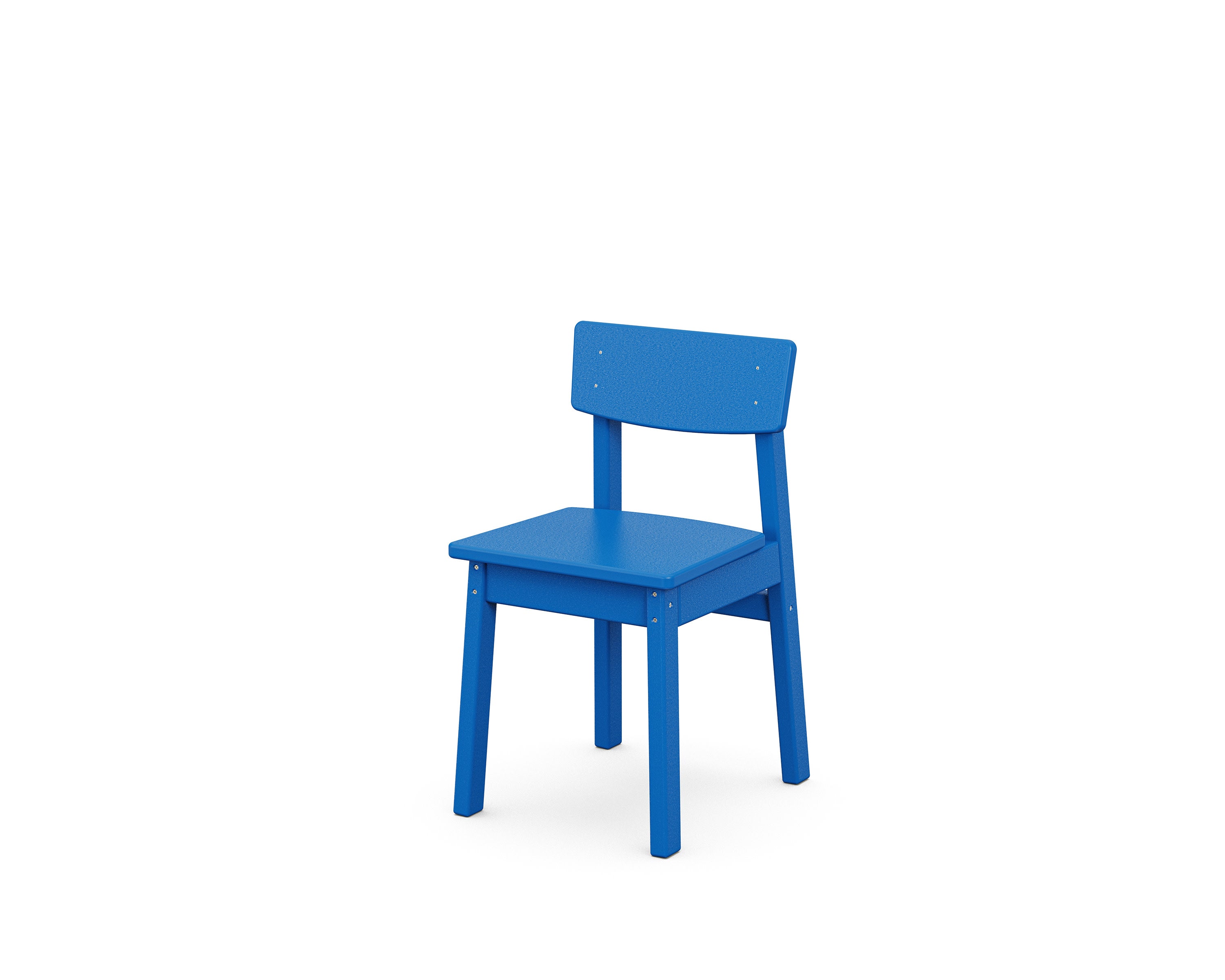 Kids Modern Studio Dining Chair in Pacific Blue
