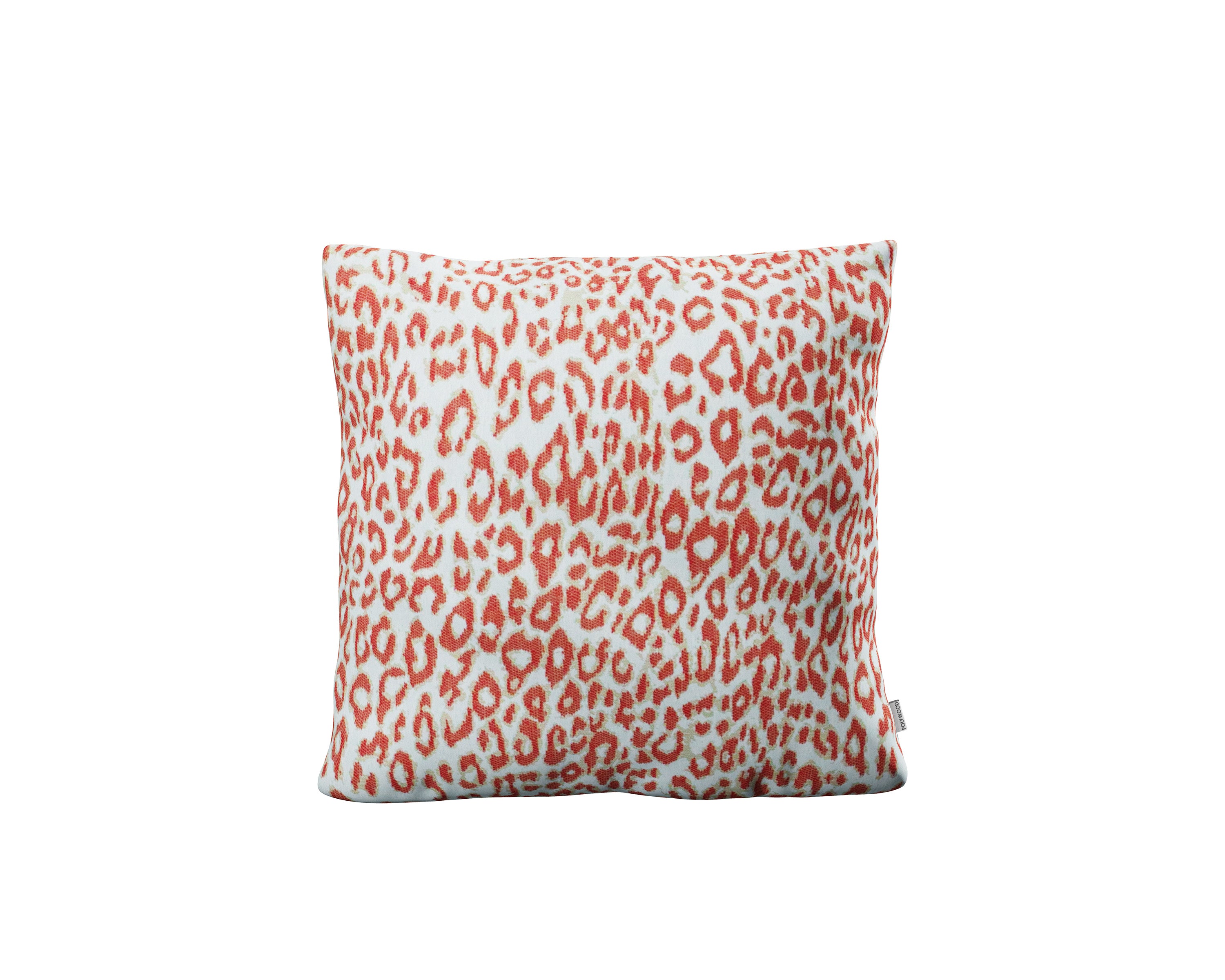 18" Outdoor Throw Pillow in Safari Coral