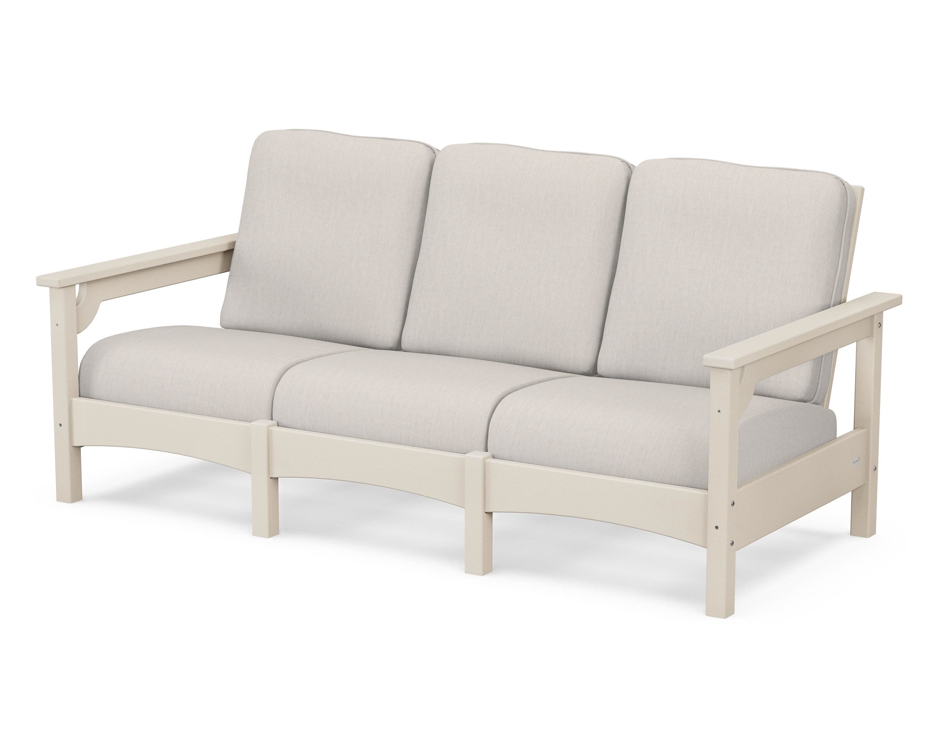 Club Sofa in Sand / Cast Ash