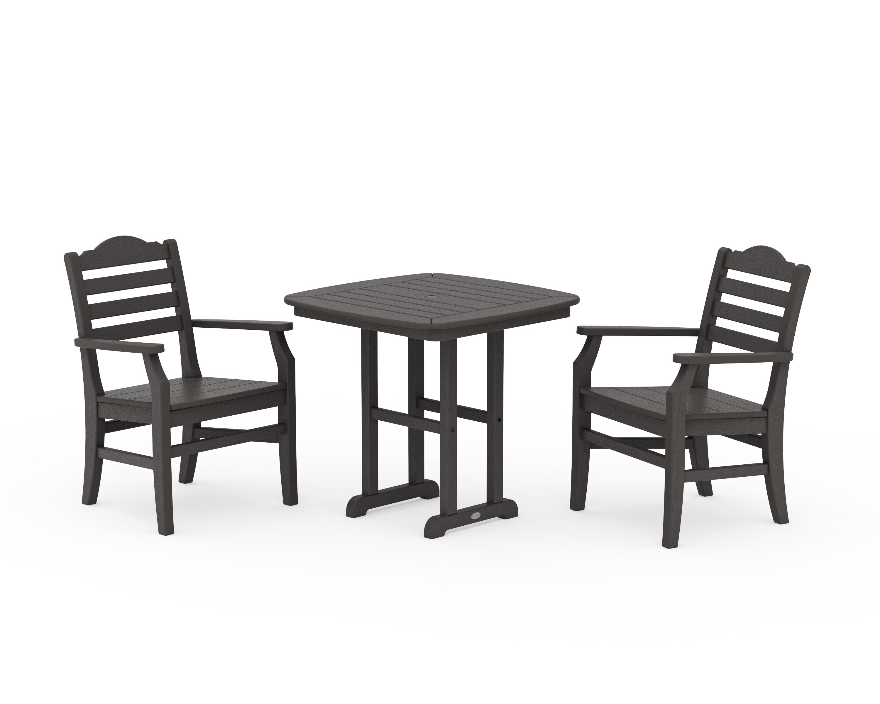 Savannah 3-Piece Dining Set in Vintage Coffee