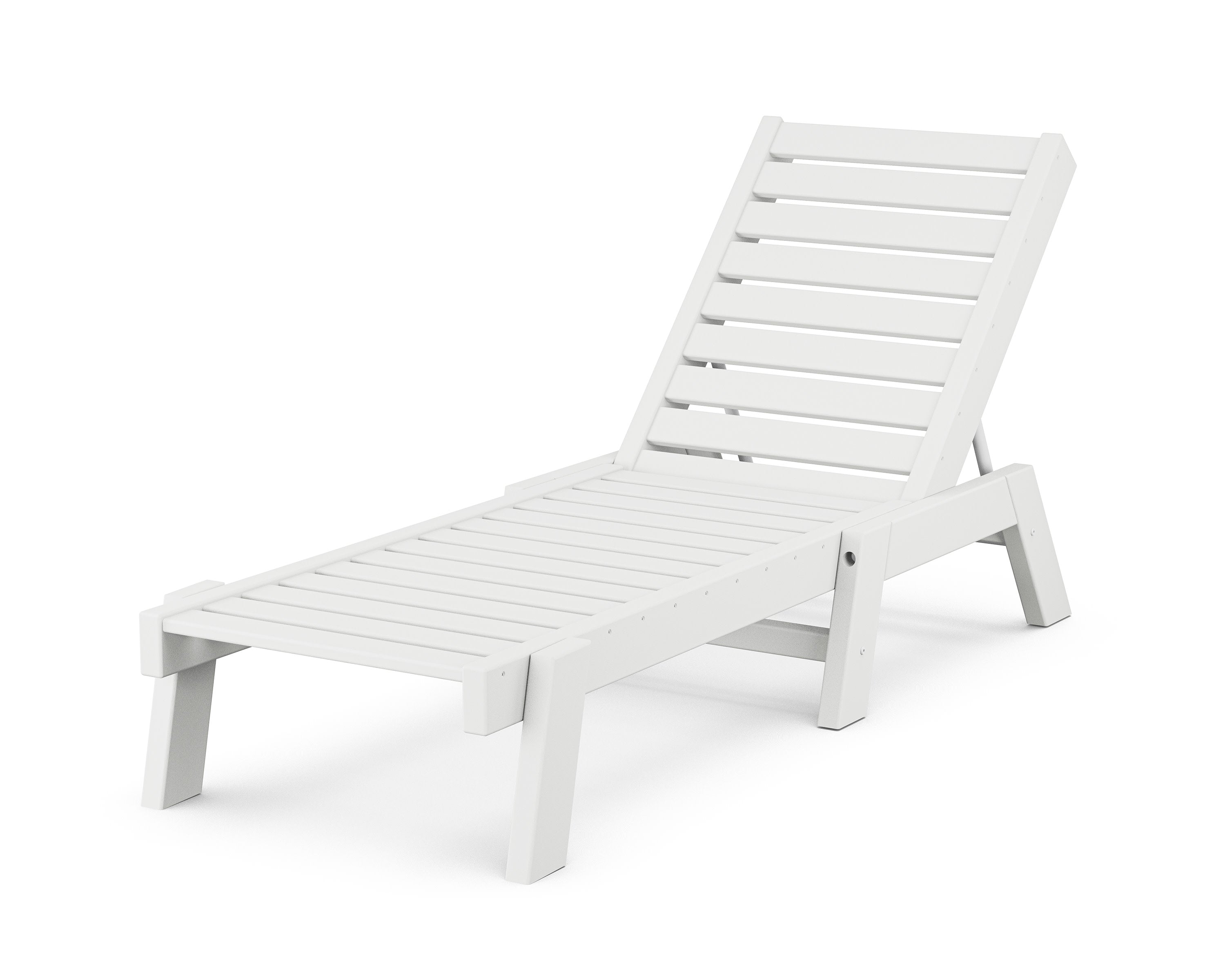 Captain Chaise in White