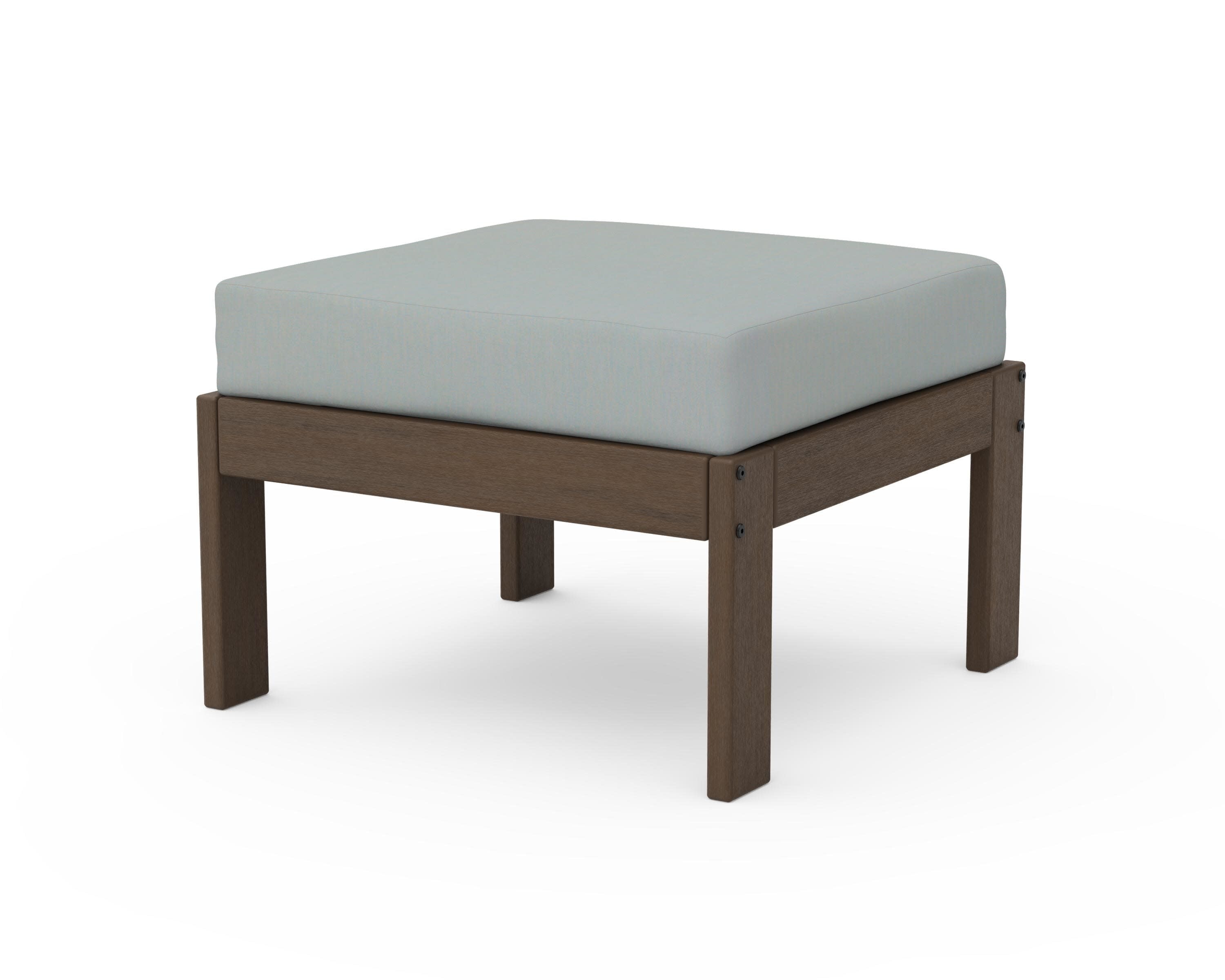 Vineyard Modular Ottoman in Kona / Spa
