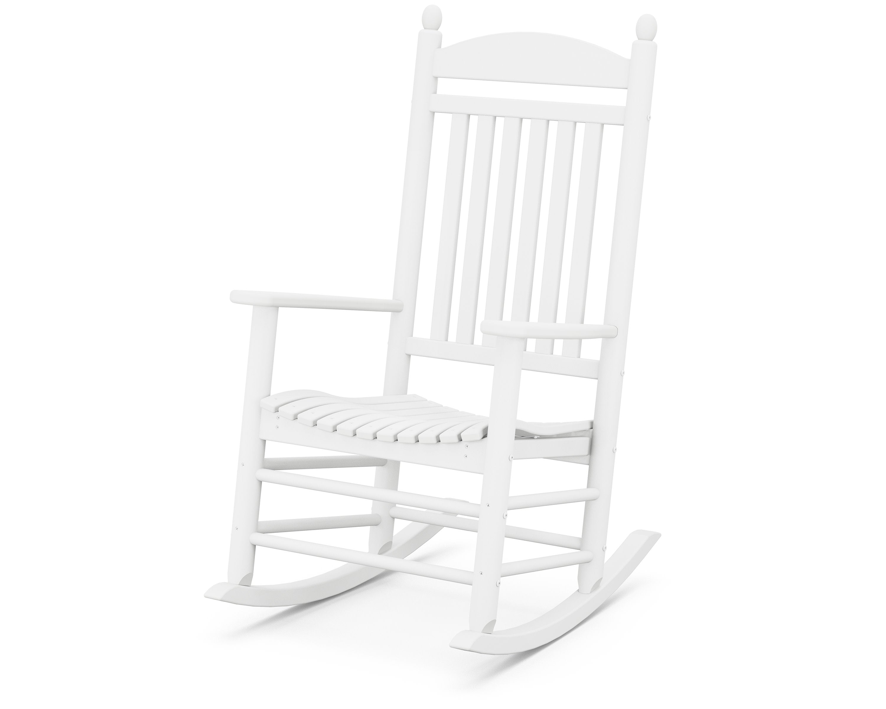 Jefferson Rocking Chair in White