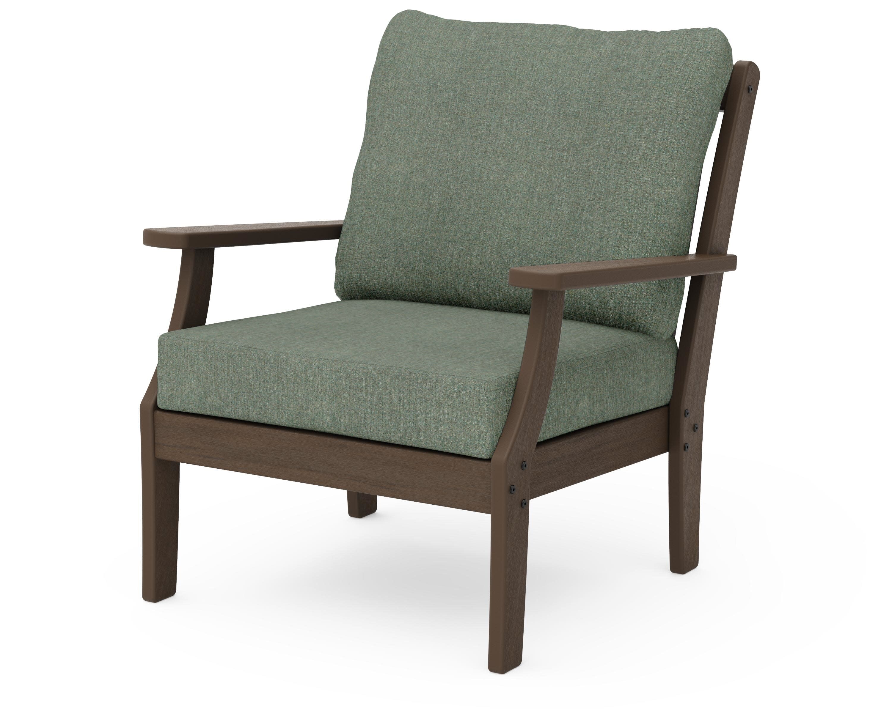 Braxton Deep Seating Chair in Kona / Cast Sage