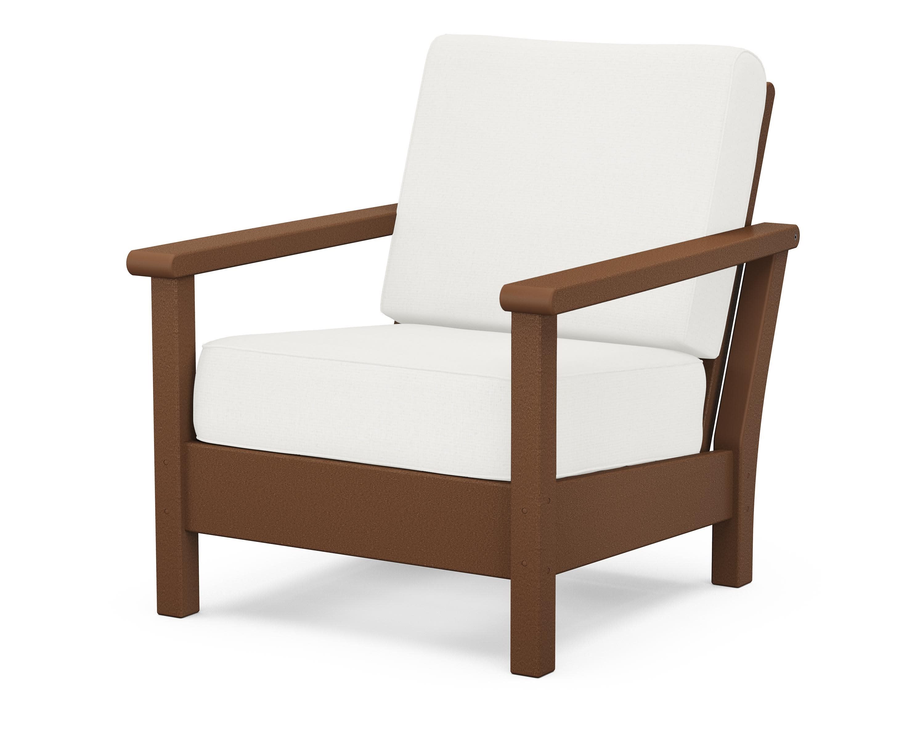 Harbour Deep Seating Chair in Teak / Natural Linen
