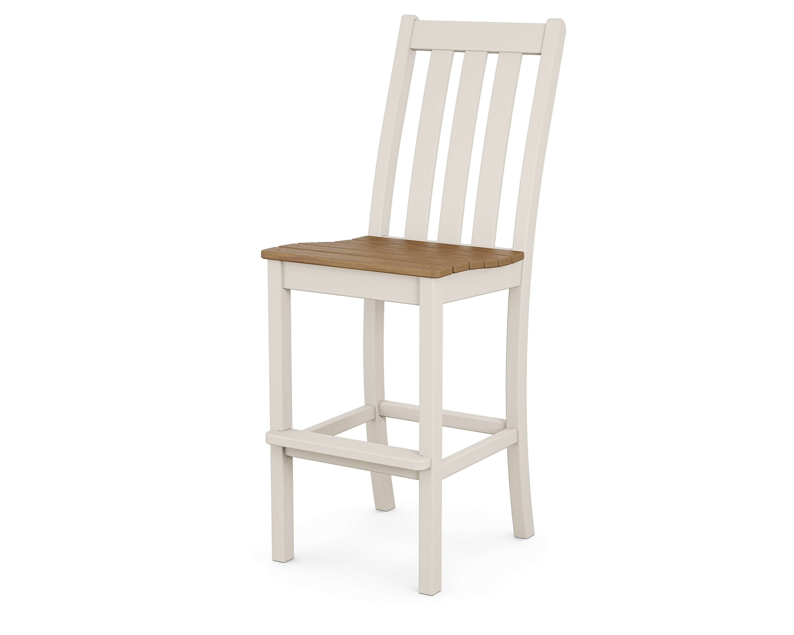Vineyard Bar Side Chair in Sand / Natural
