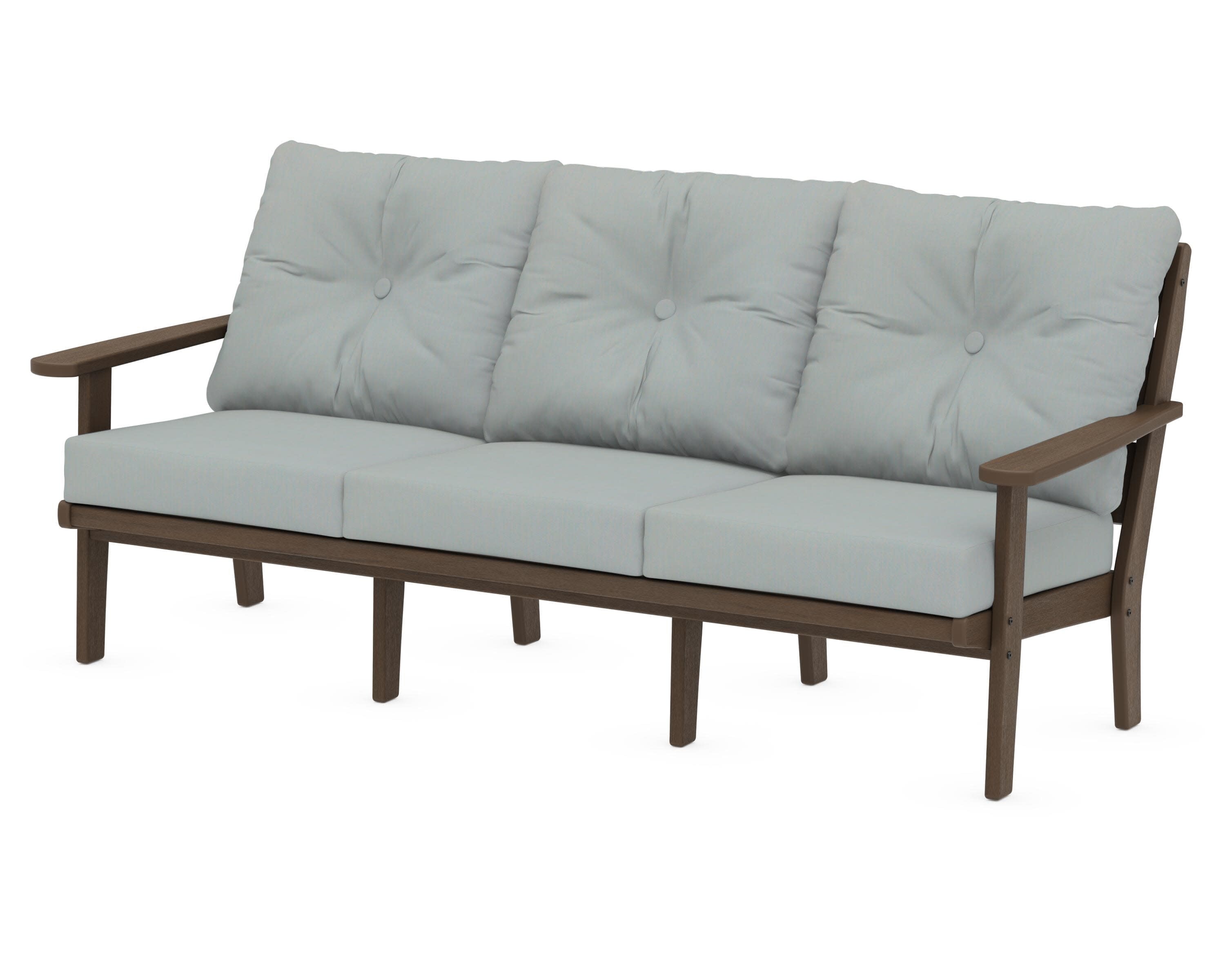 Lakeside Deep Seating Sofa in Kona / Spa