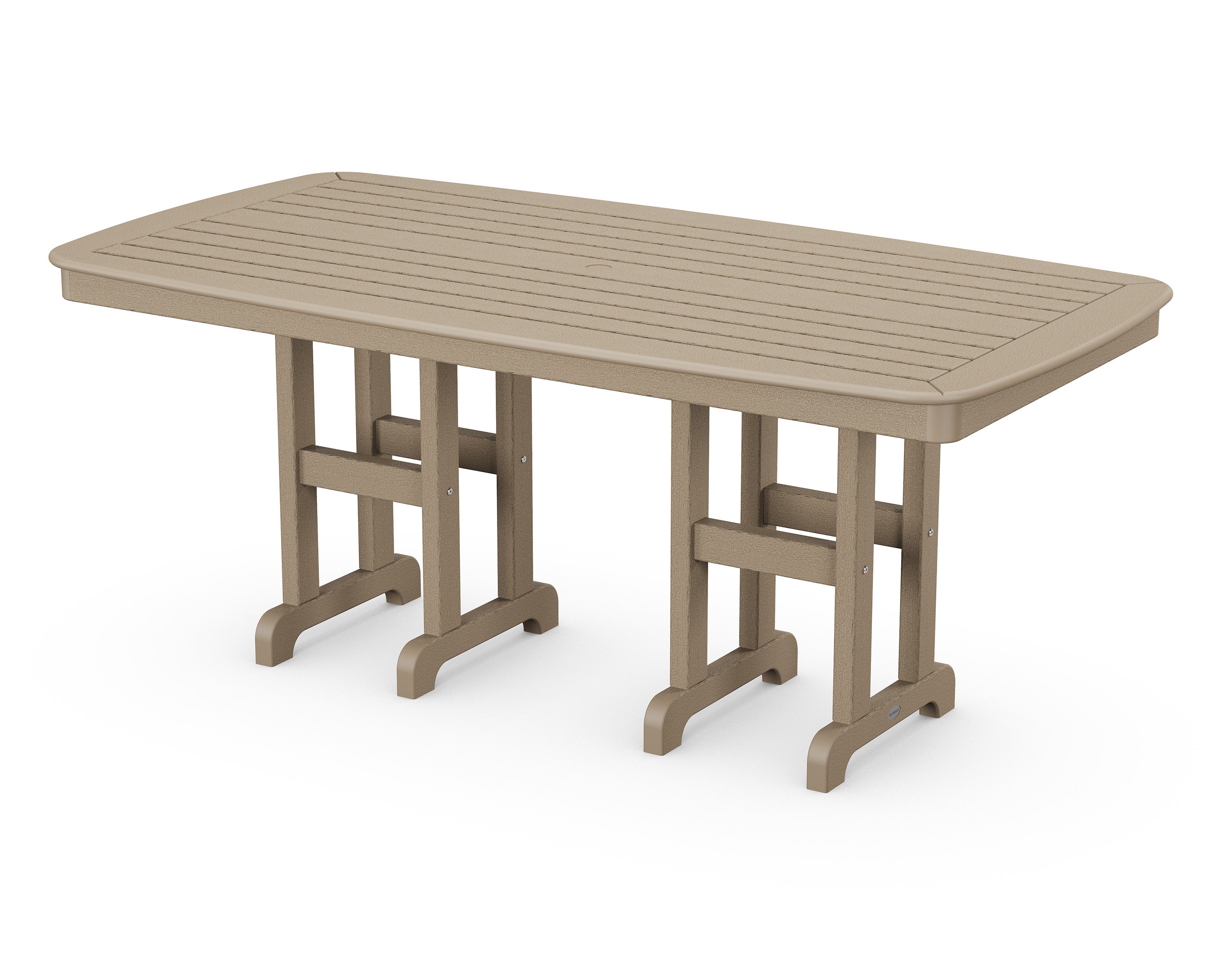 Nautical 37" x 72" Dining Table in Vintage Sahara